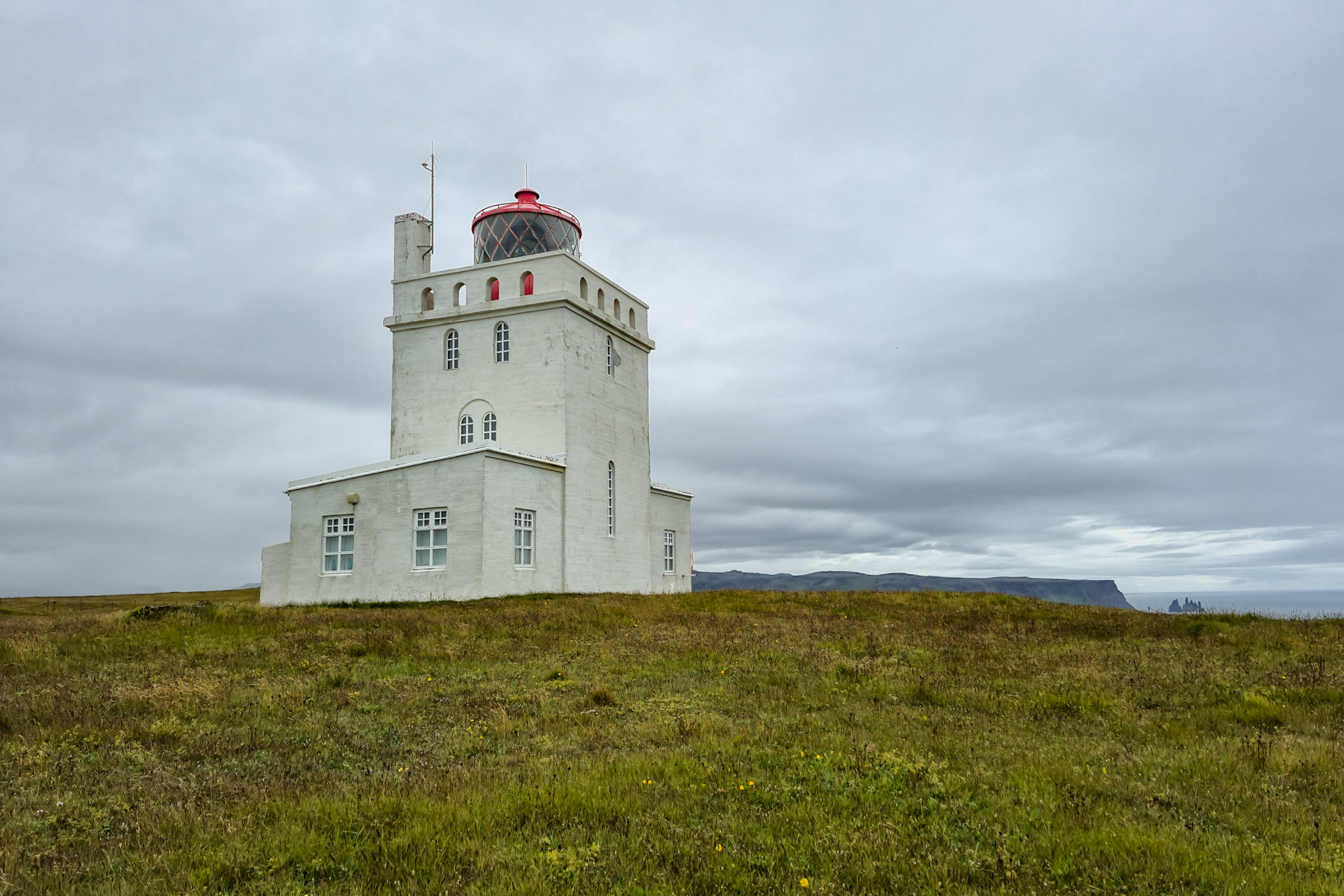 The Dyrhólaey Lighthouse.