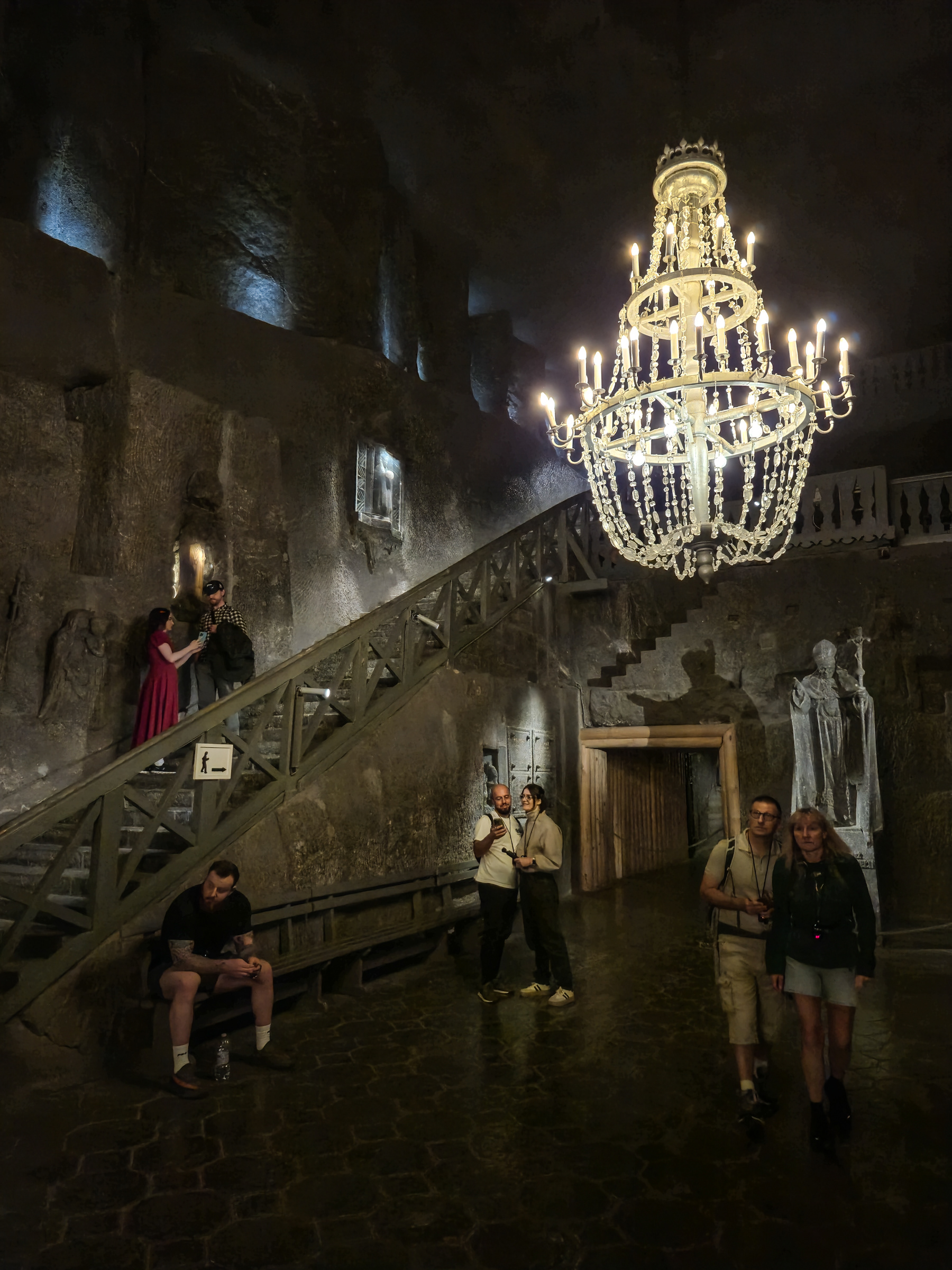 The entrance/exit to the mine's church.
