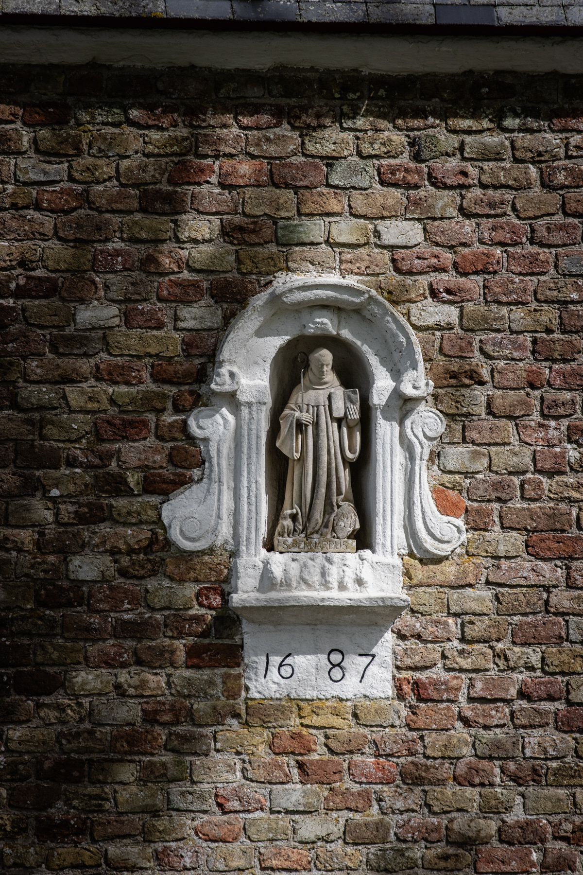 Saint Benedictus in the entrance lane tower chapel.