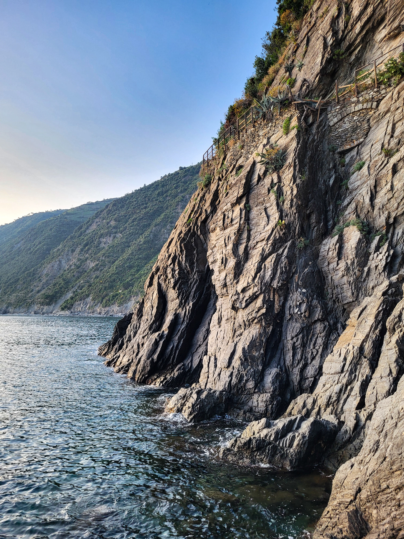 The waterfront path from Manarola to Corniglia has been destroyed by rockslides.