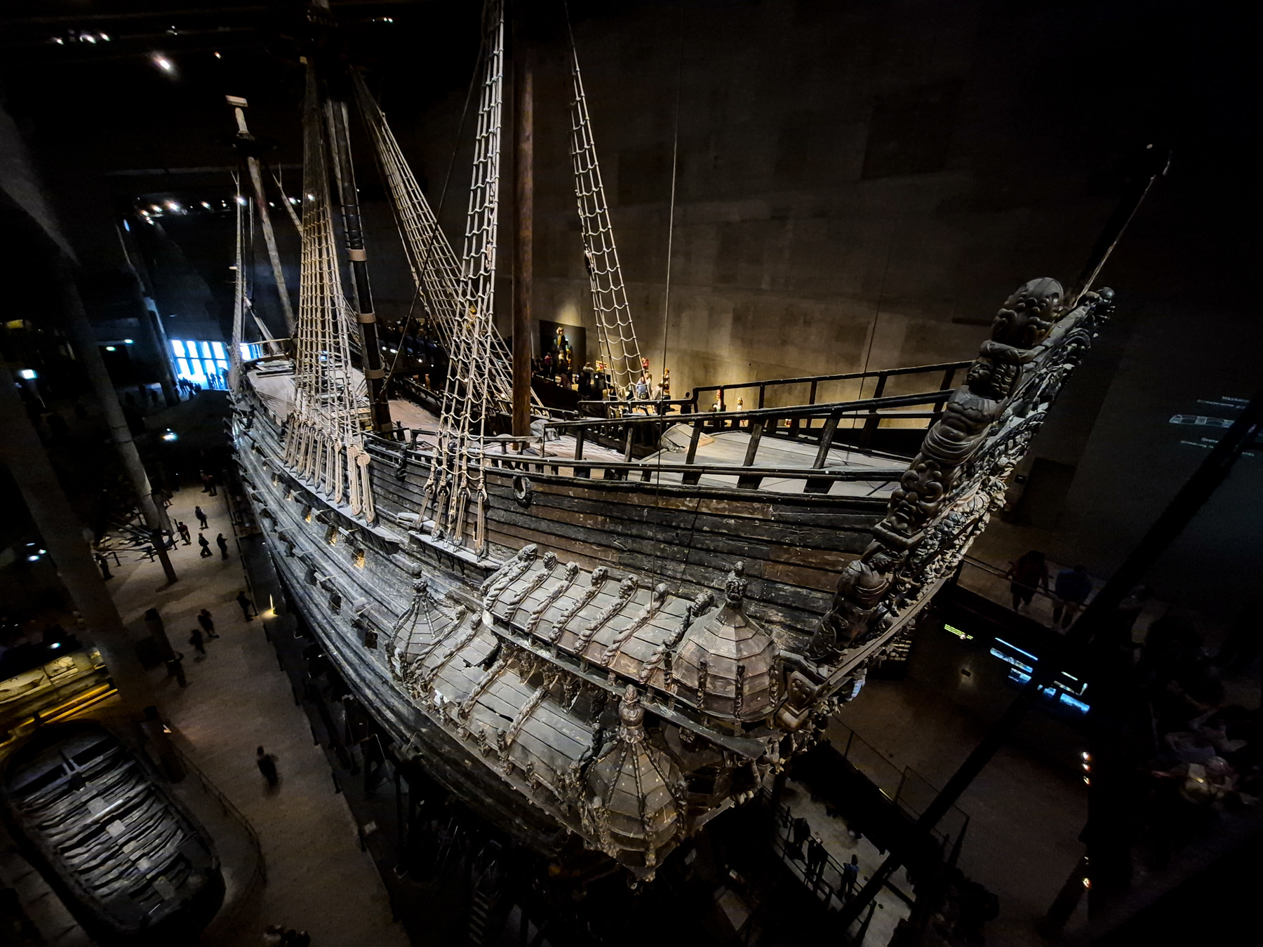 The ship Vasa in the Vasa Museum, September 2025.