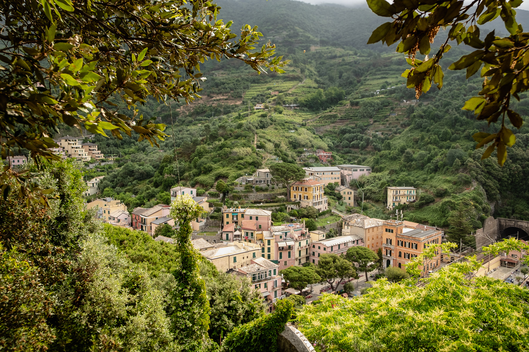 The eastern part of Monterosso al Mare
