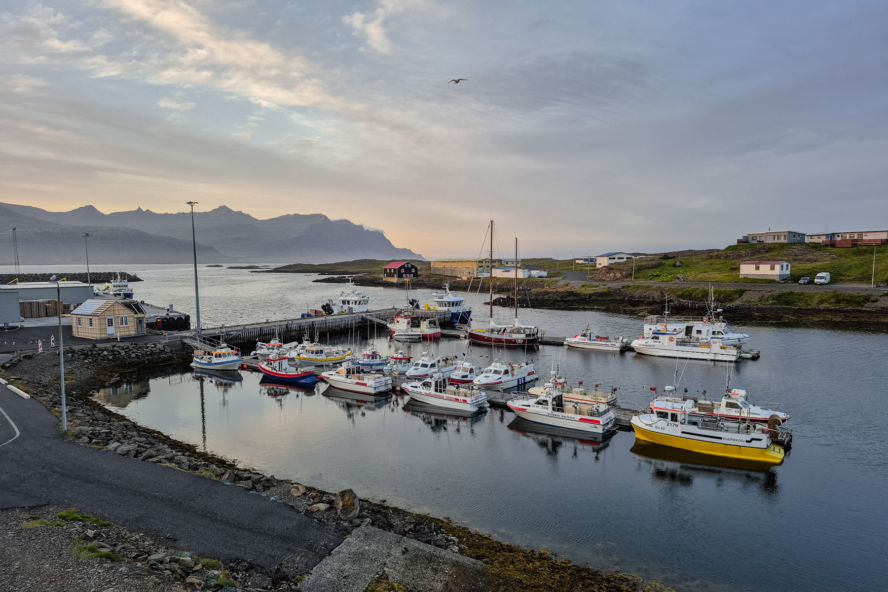The marine of Djúpivogur.