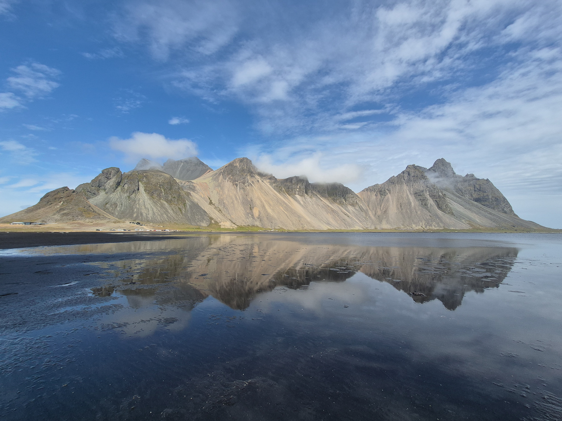 Vesturhorn and Stokksnes Sveitarfélagið Hornafjörður, Suðurland, Iceland. July 2025