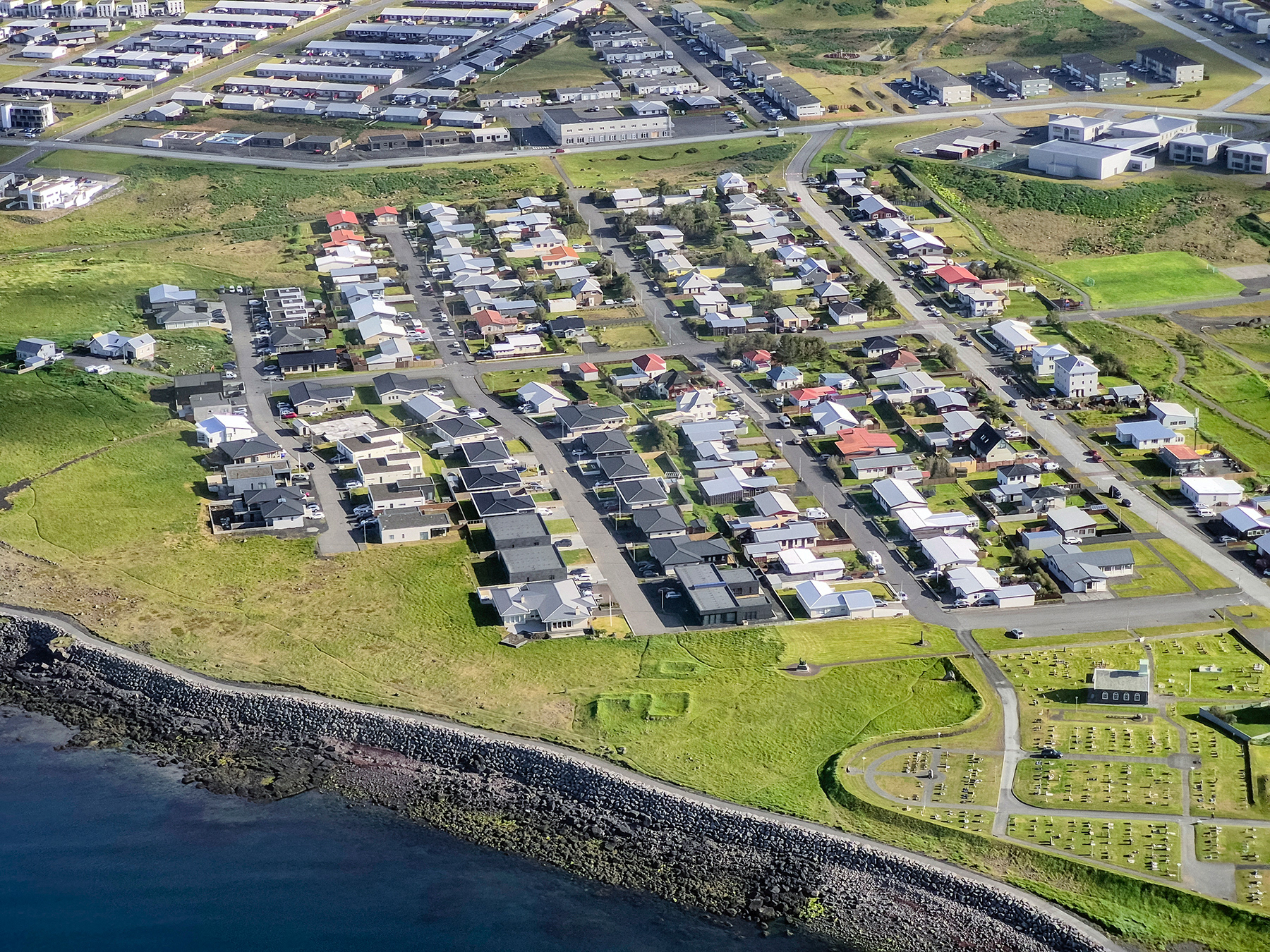 The outskirts of Njarðvík, Reykjanes Peninsula, Iceland
