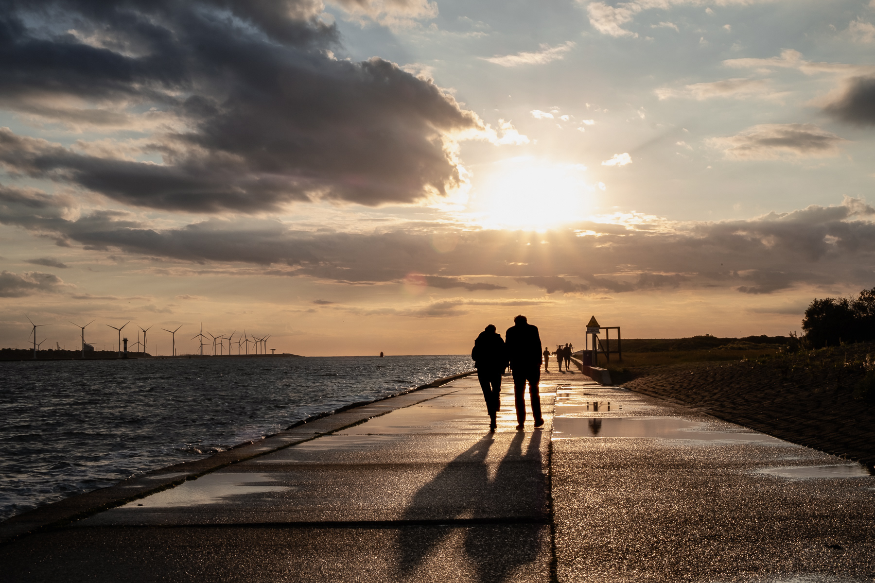 The pier of Hoek van Holland, August 2023