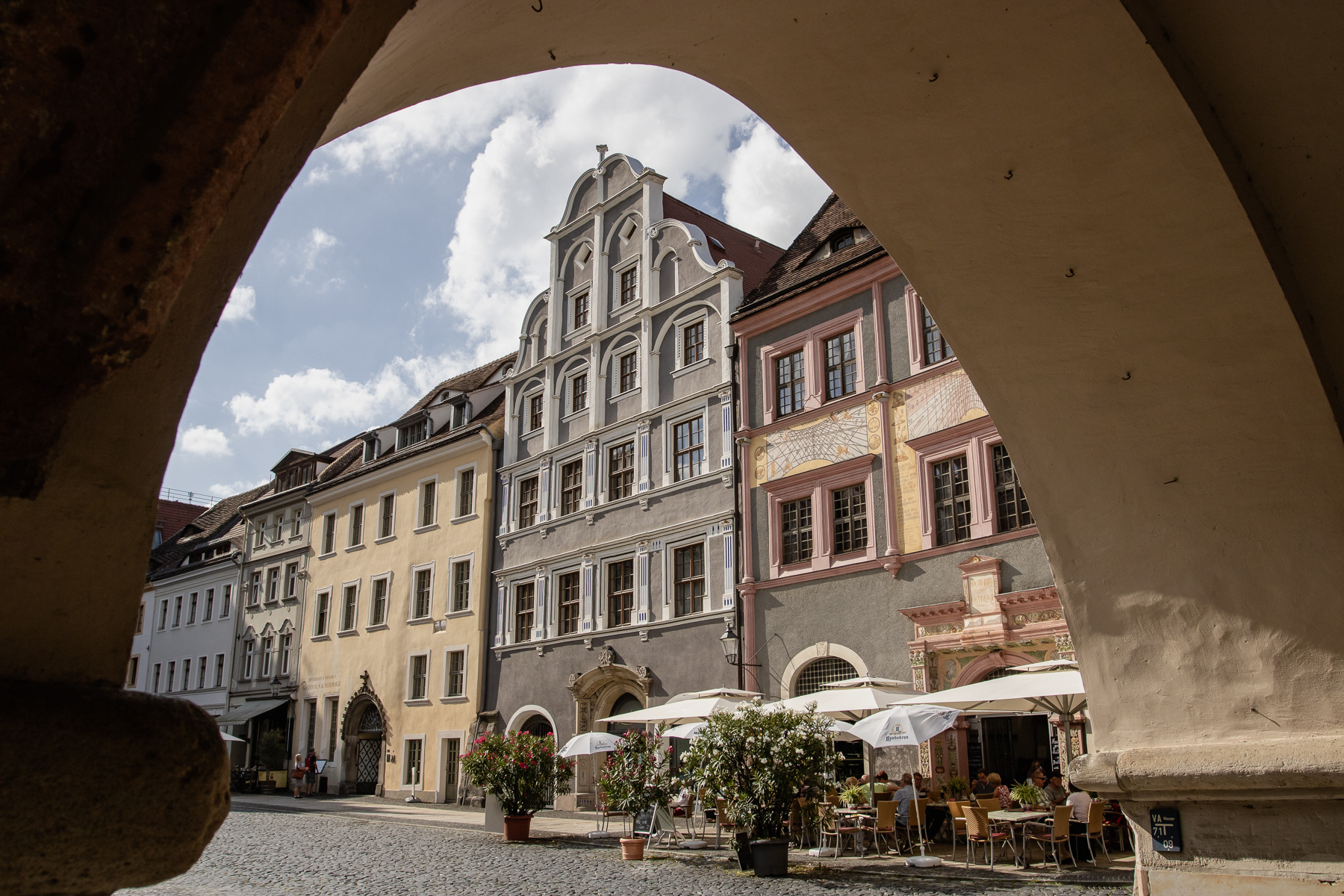 The main square, or upper market square of Görlitz