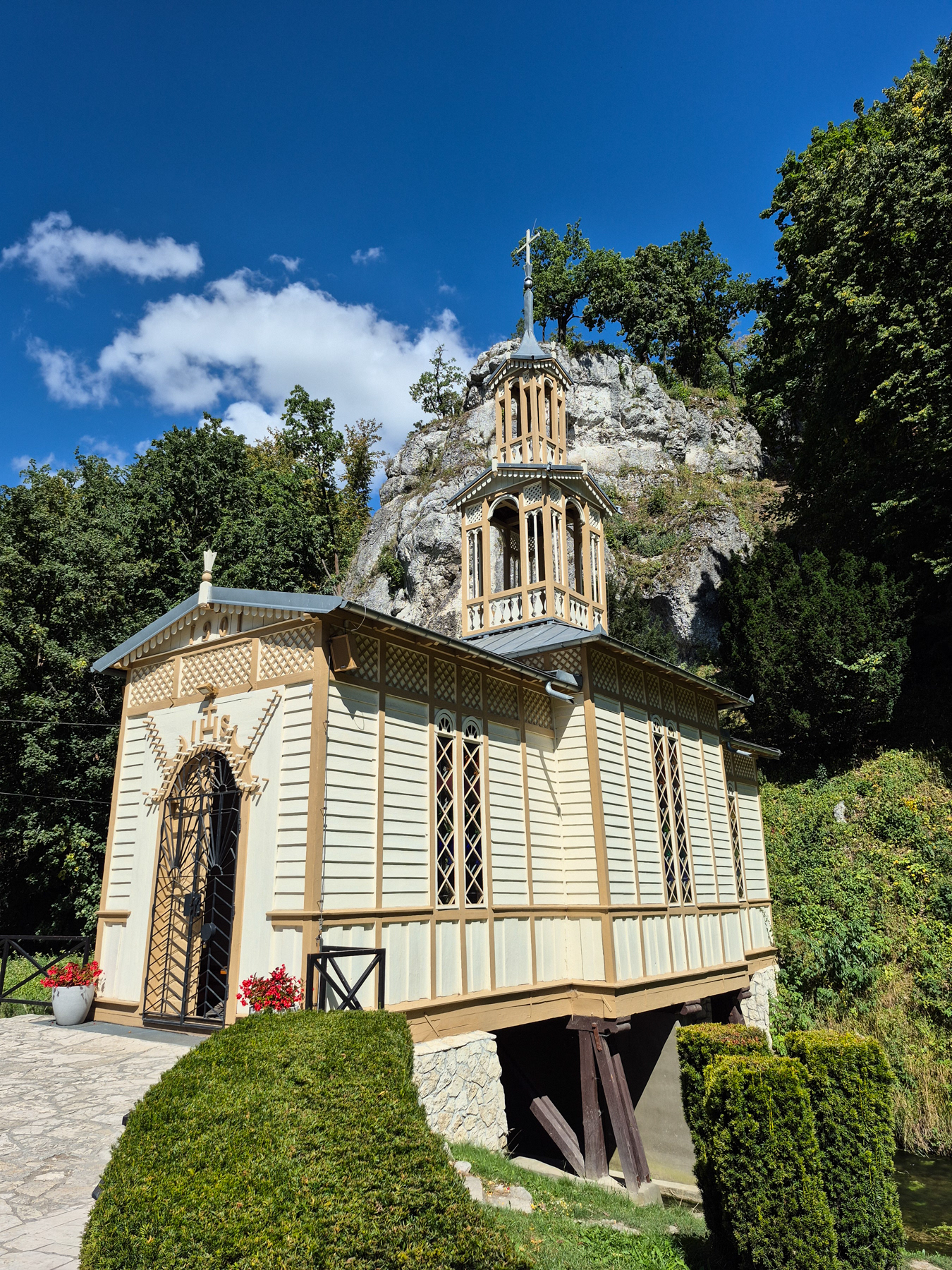 The Chapel of St. Joseph in Ojców National Park, August 2025.