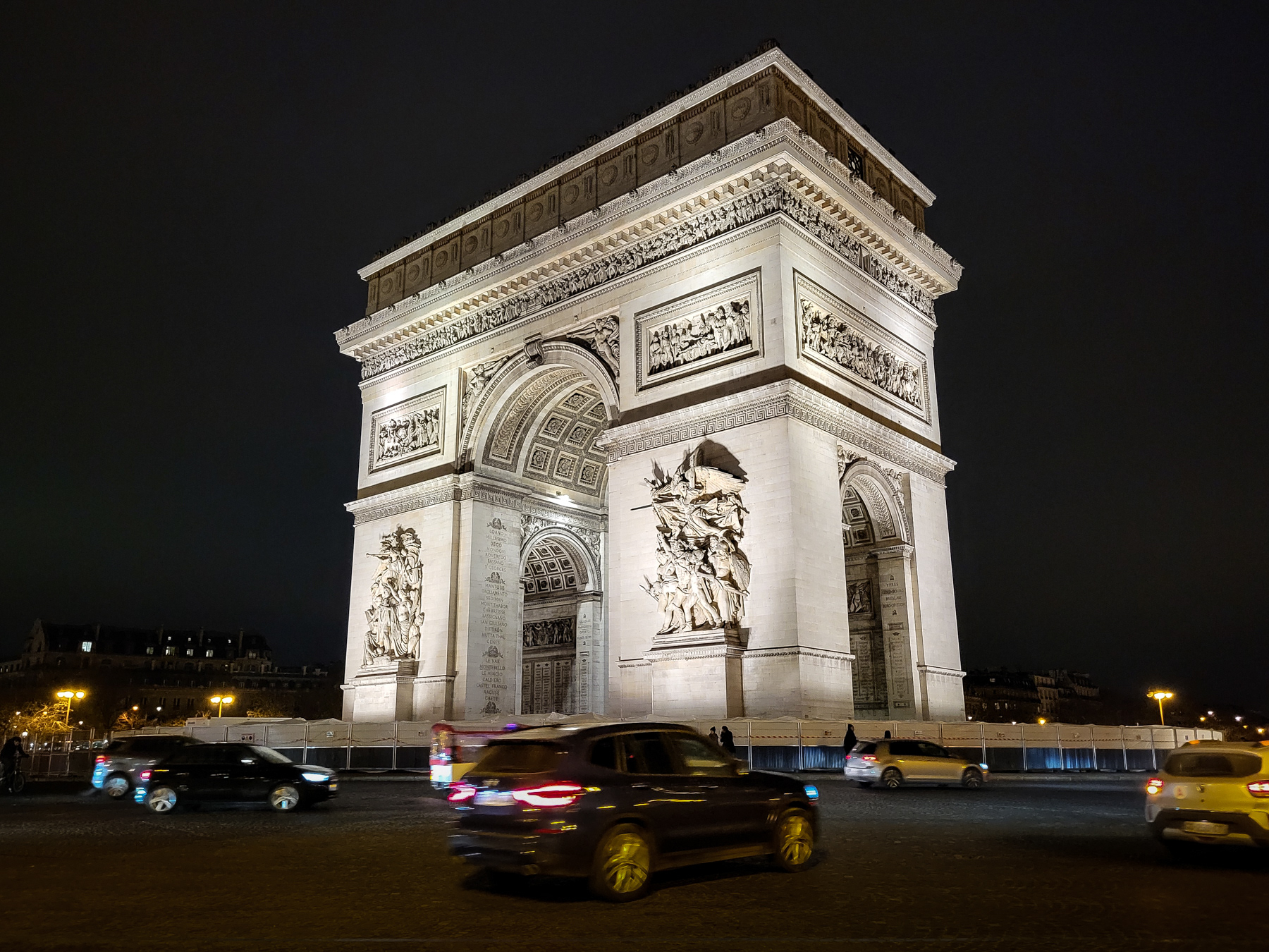 Arc de Triomphe, March 2023.