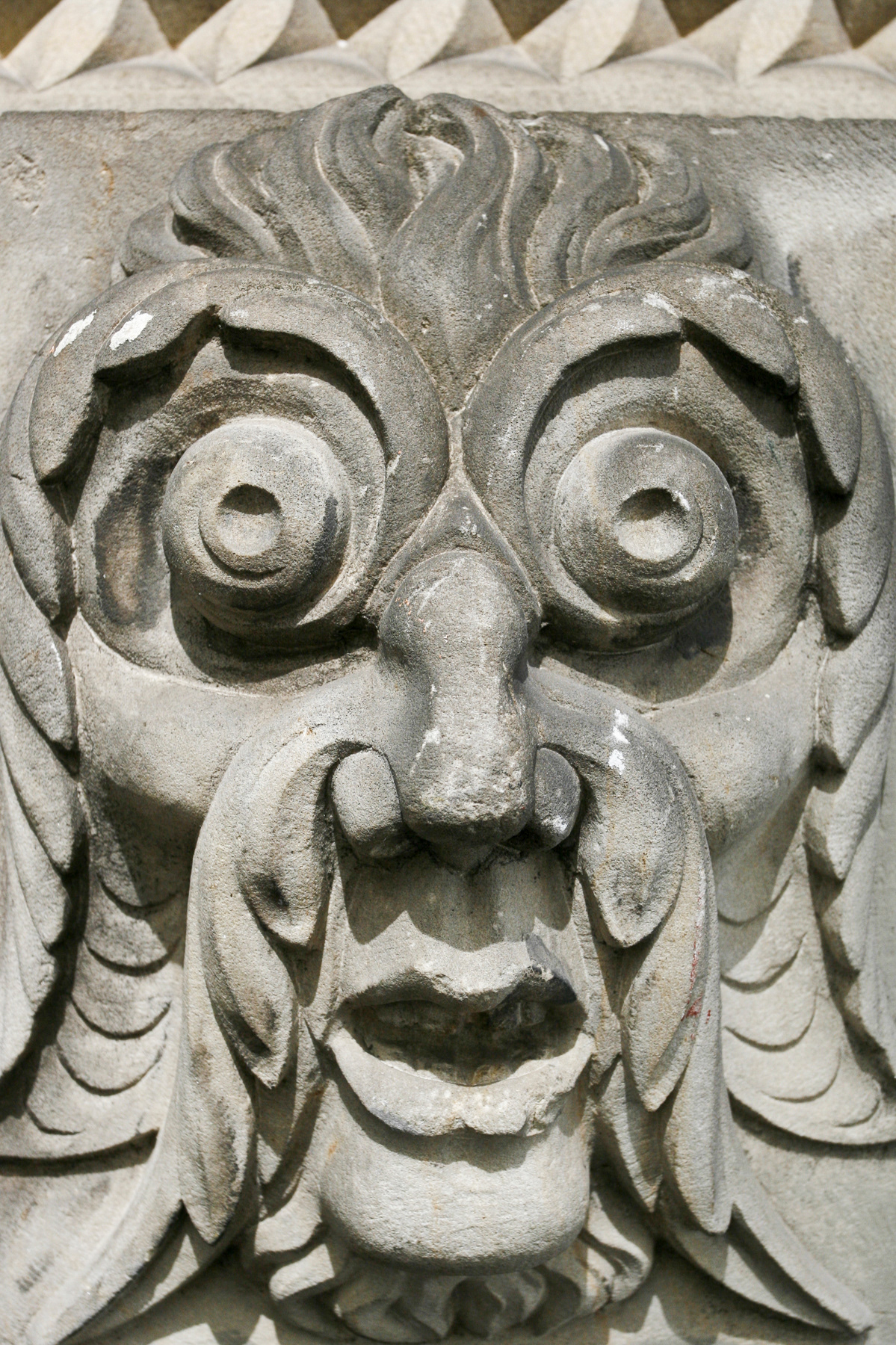 Detail of the Rathaus (City Hall).