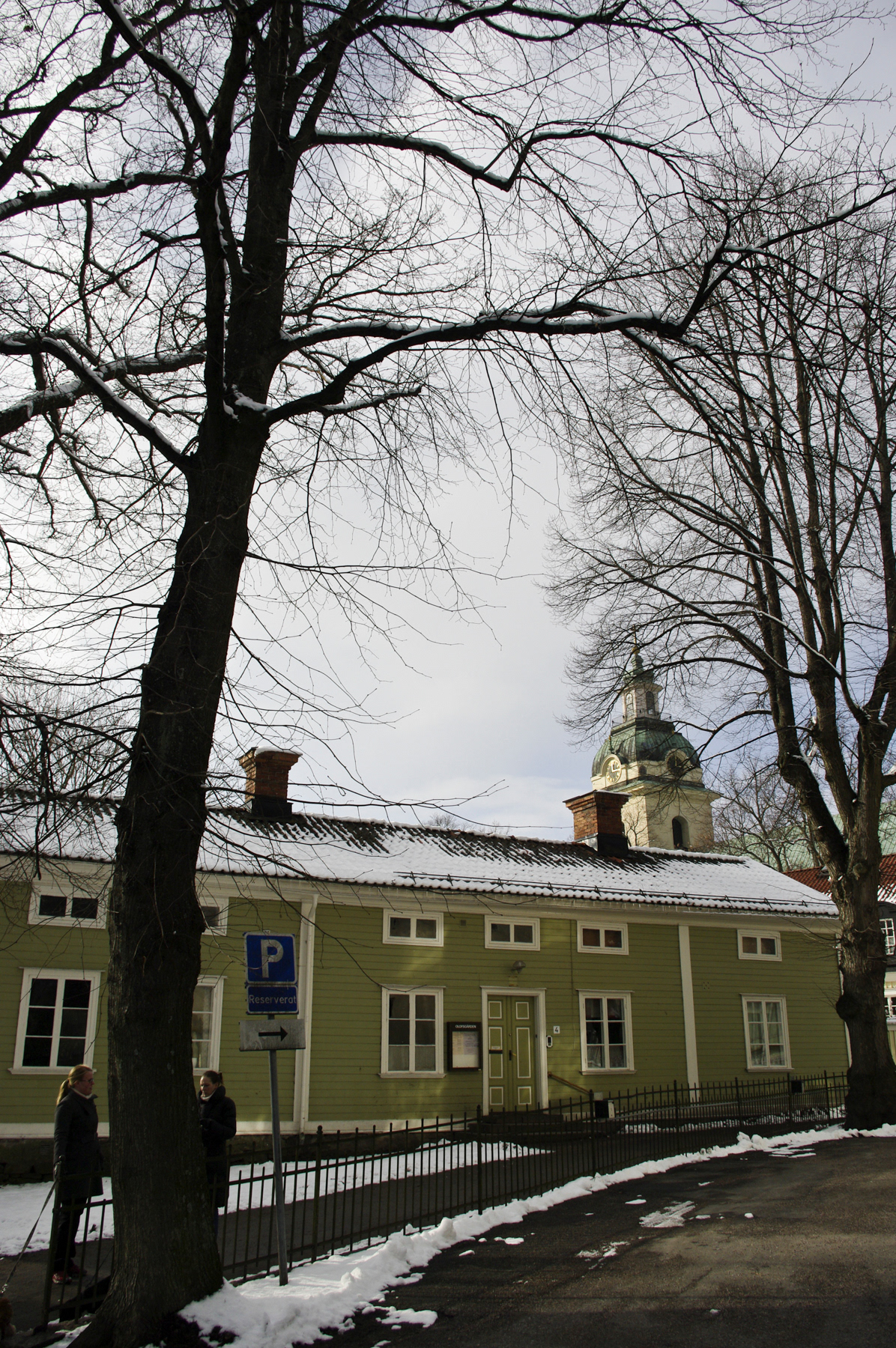 Near the Holy Trinity Church, March 2008.