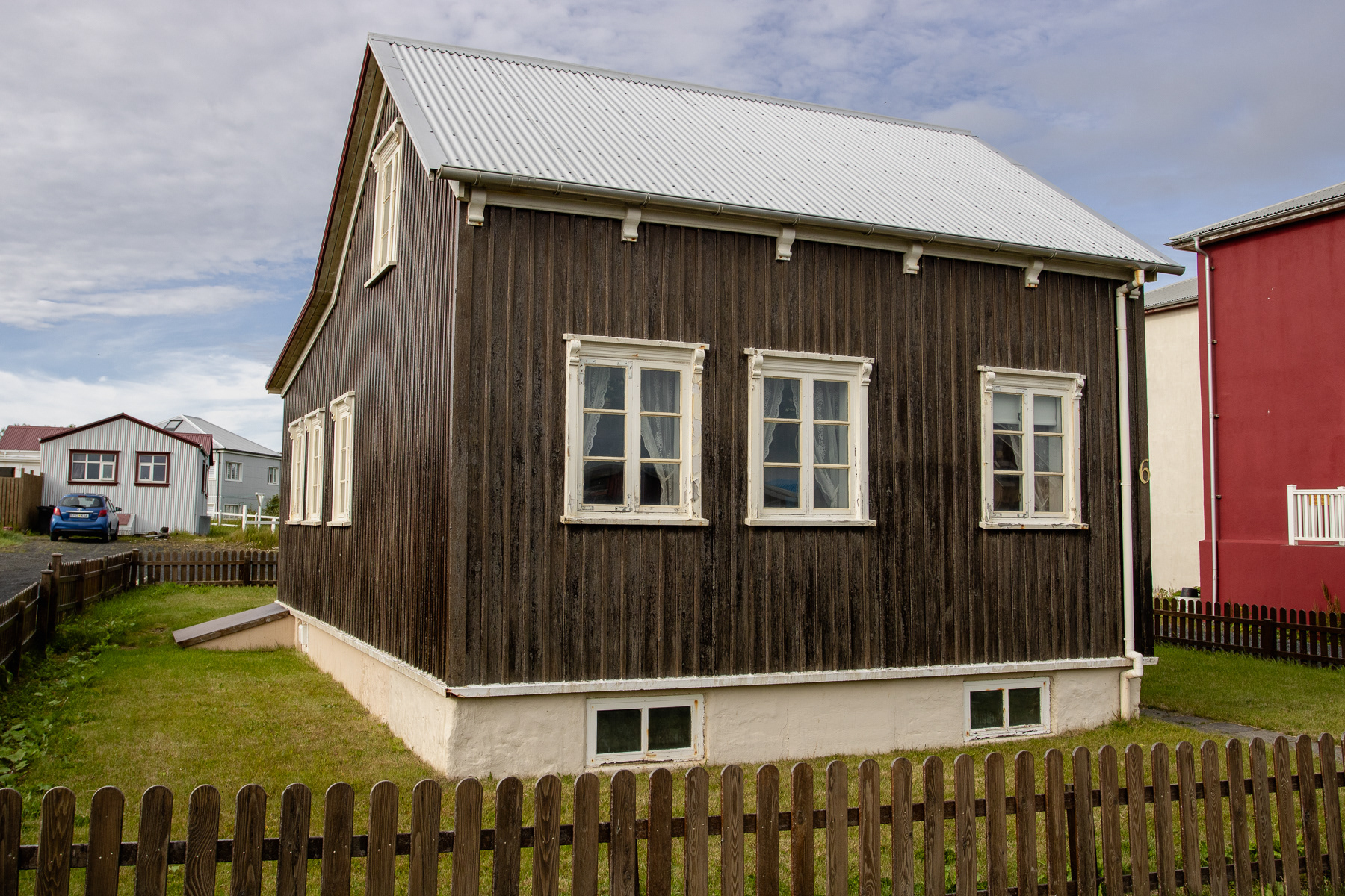 More homes in Eyrarbakki.