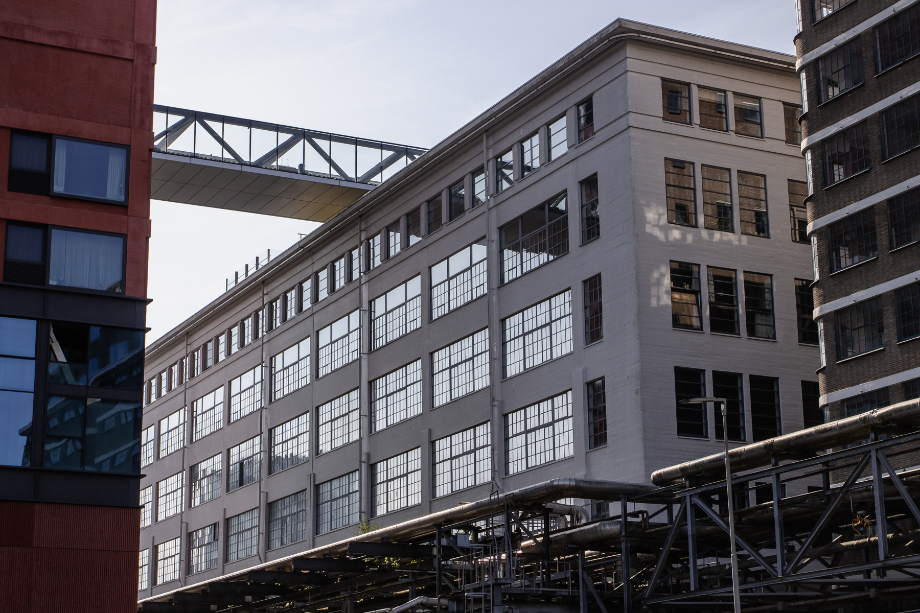 Strijp-S industrial architecture in Eindhoven