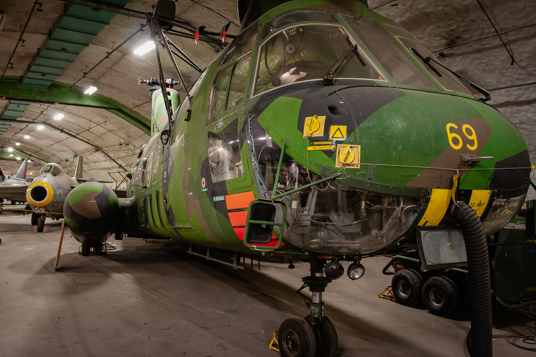 Boeing/Kawasaki-Vertol 107-II HKP 4 with nr. 69.