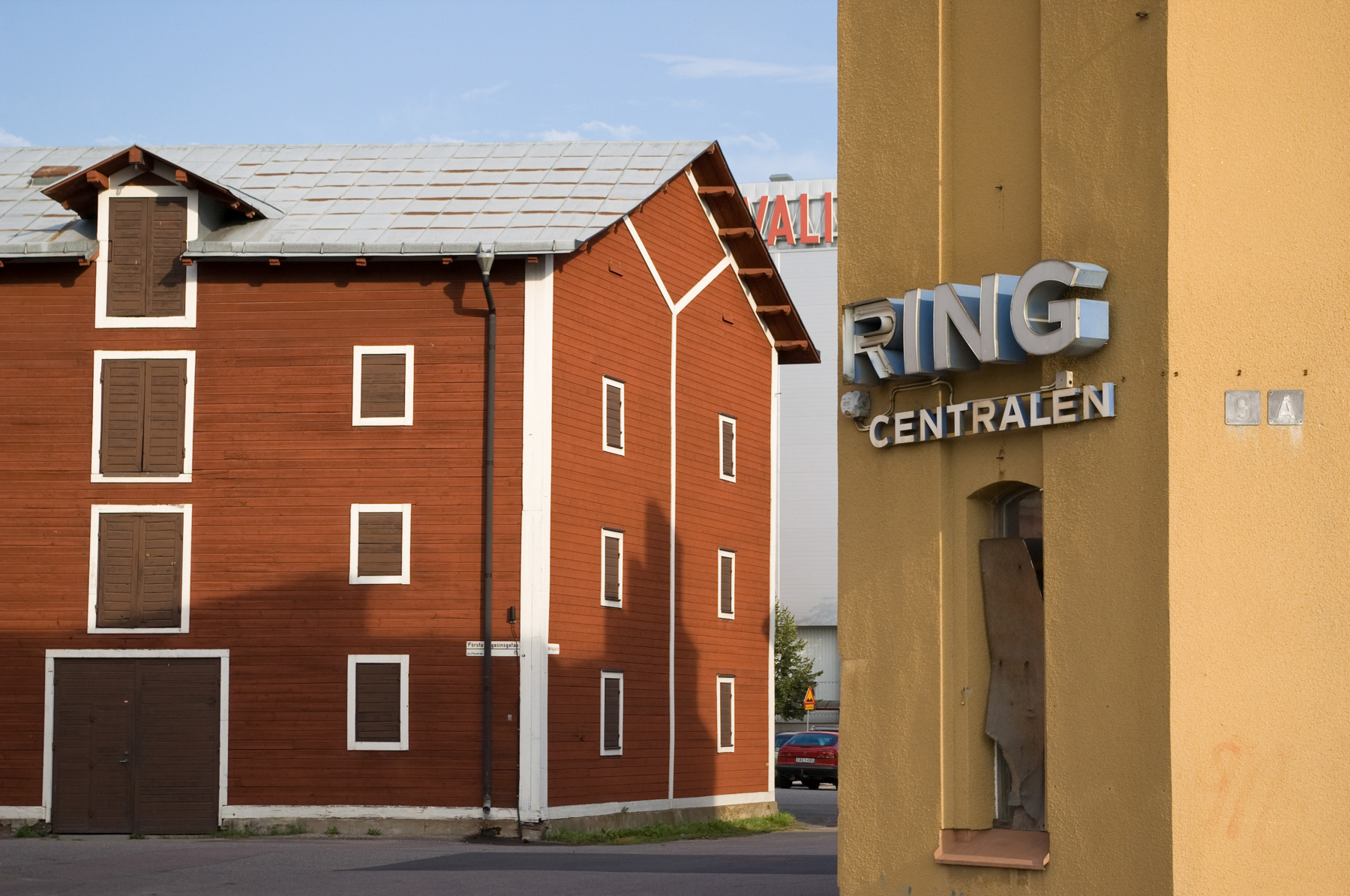 Warehouses in the Öster district, September 2008.