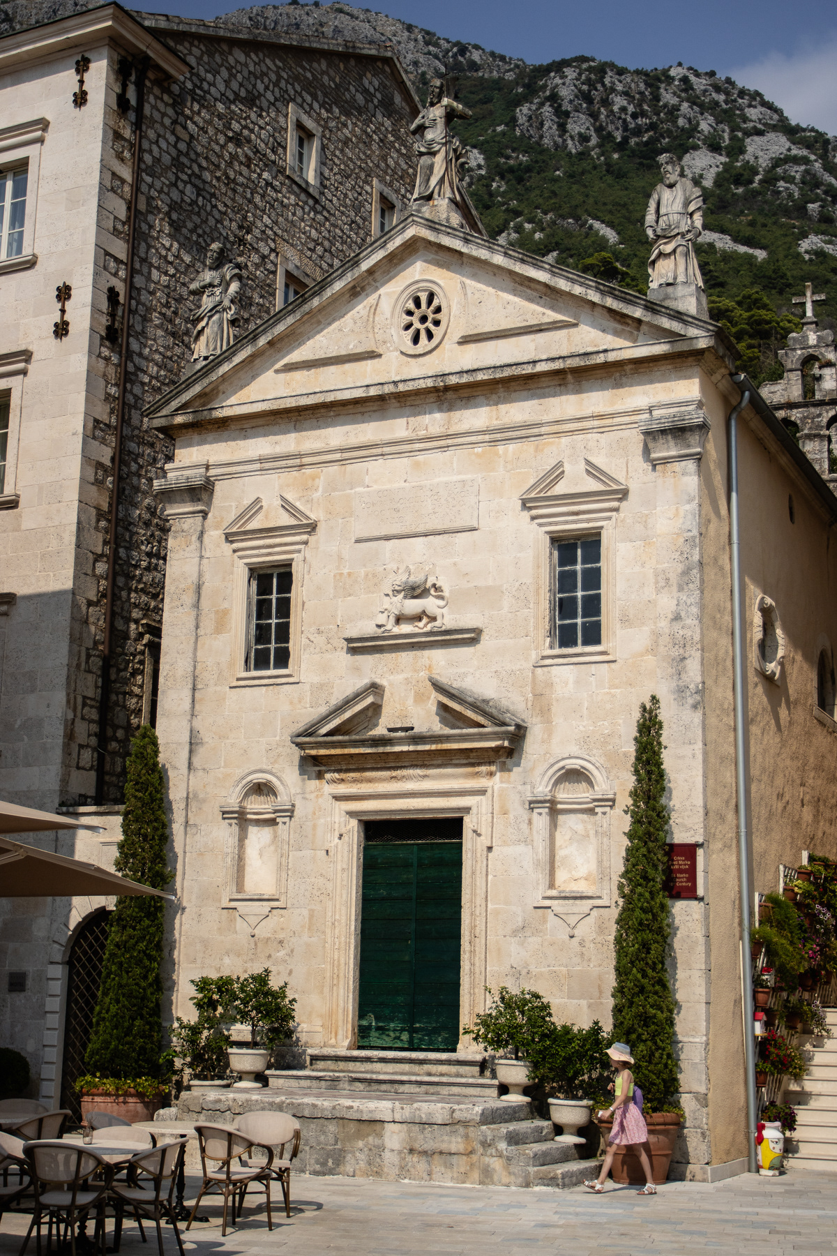 Street view in Perast.