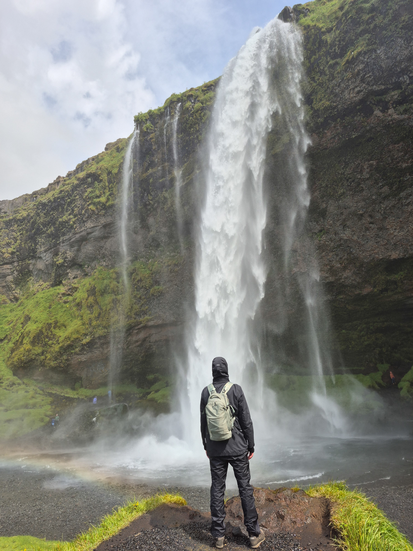 Rain clothing advised to experience Seljalandsfoss waterfall ...