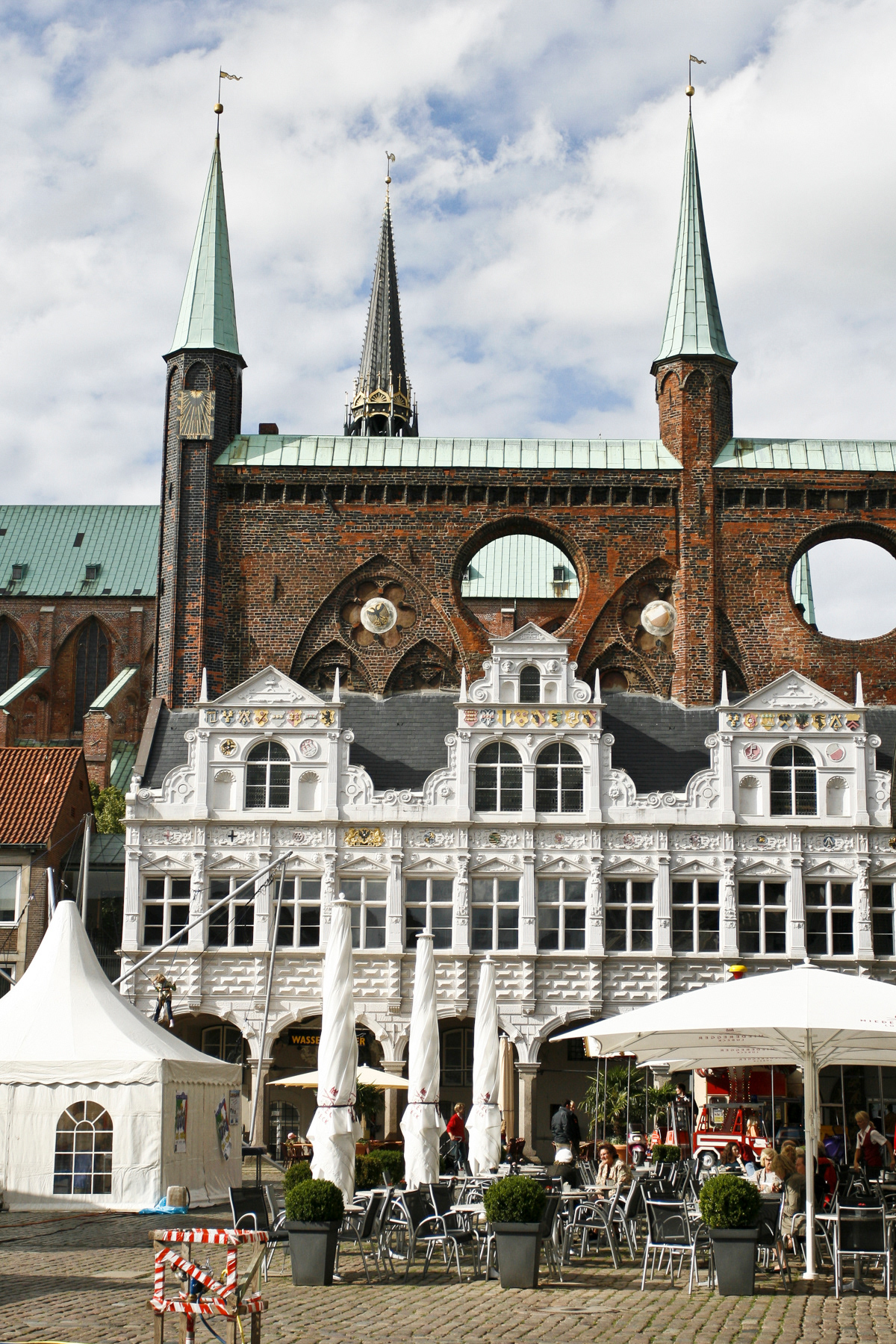 Schaufassade and brick gothic.