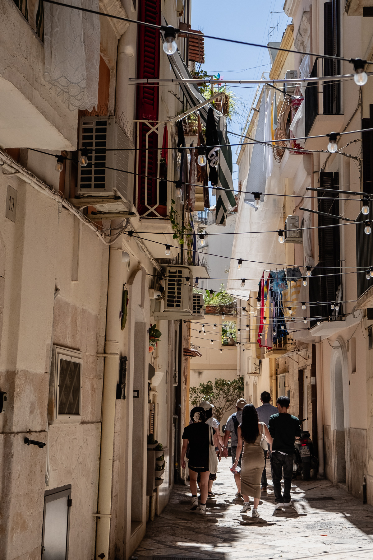 Discovering the small streets.