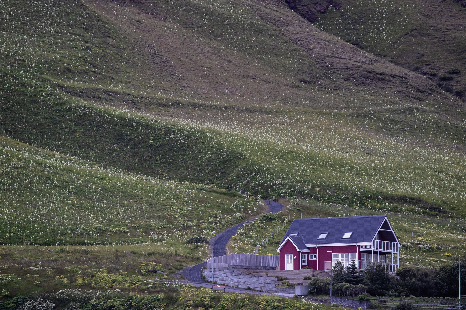 A home on the outskirts of Vik