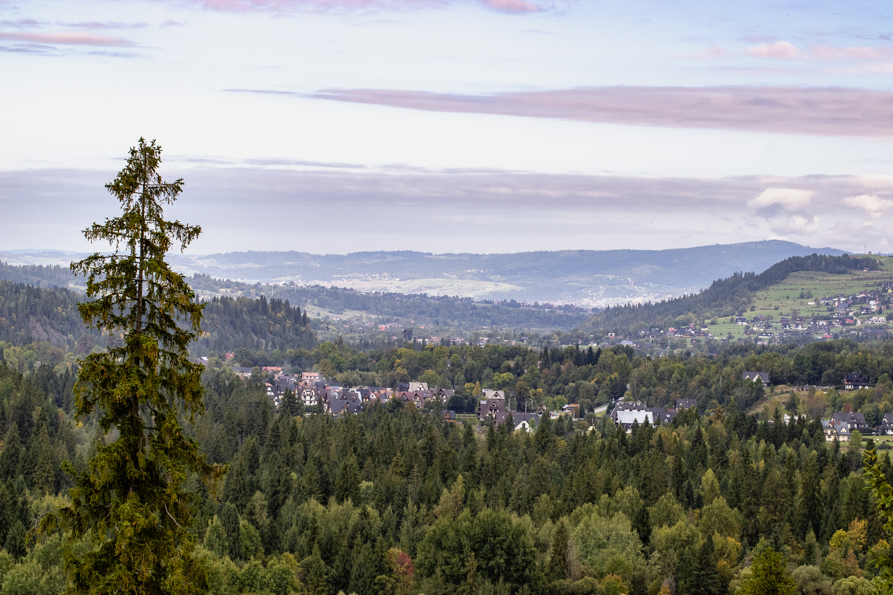 The village of Jurgów, September 2025.