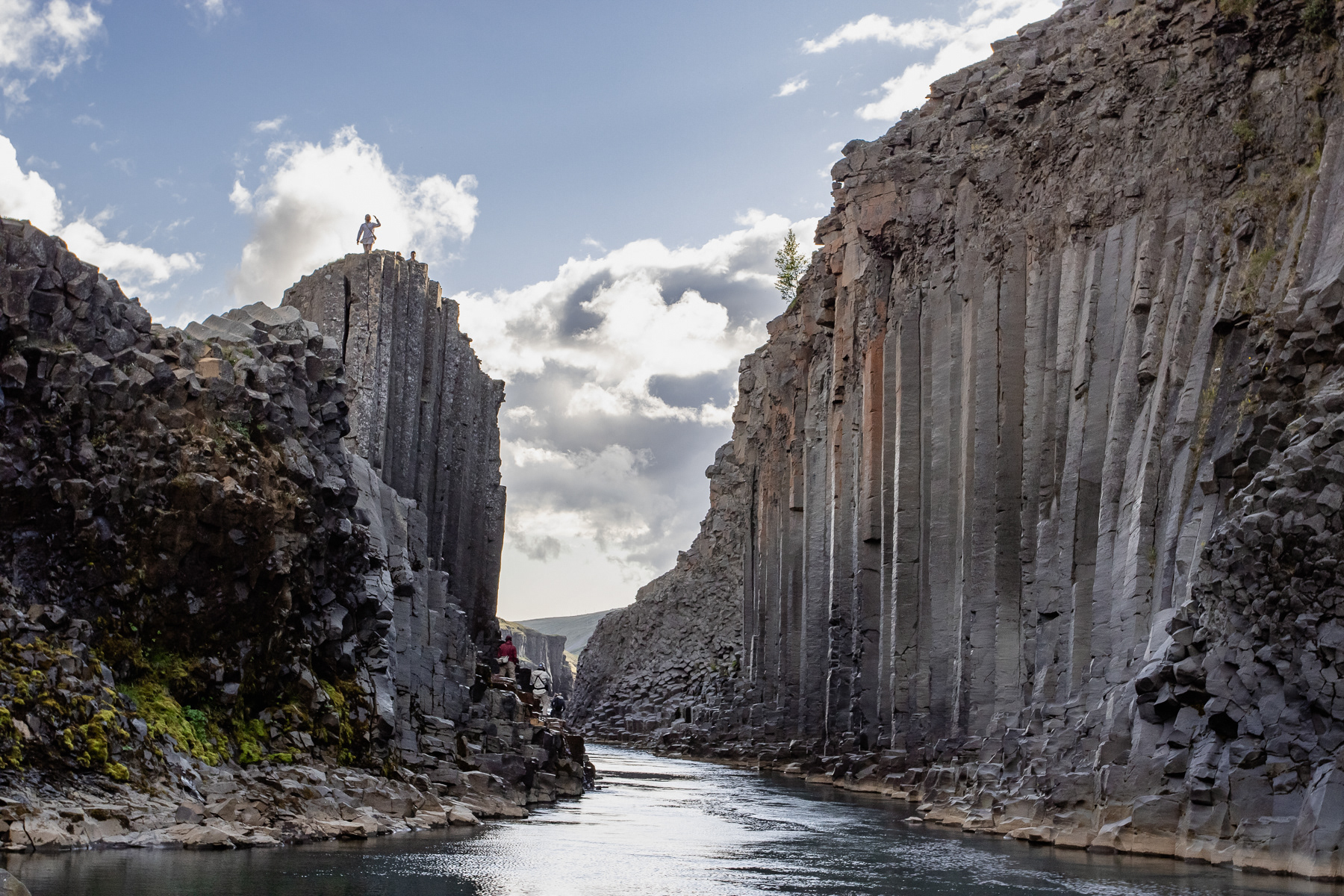 Stuðlagil Canyon, July 2025