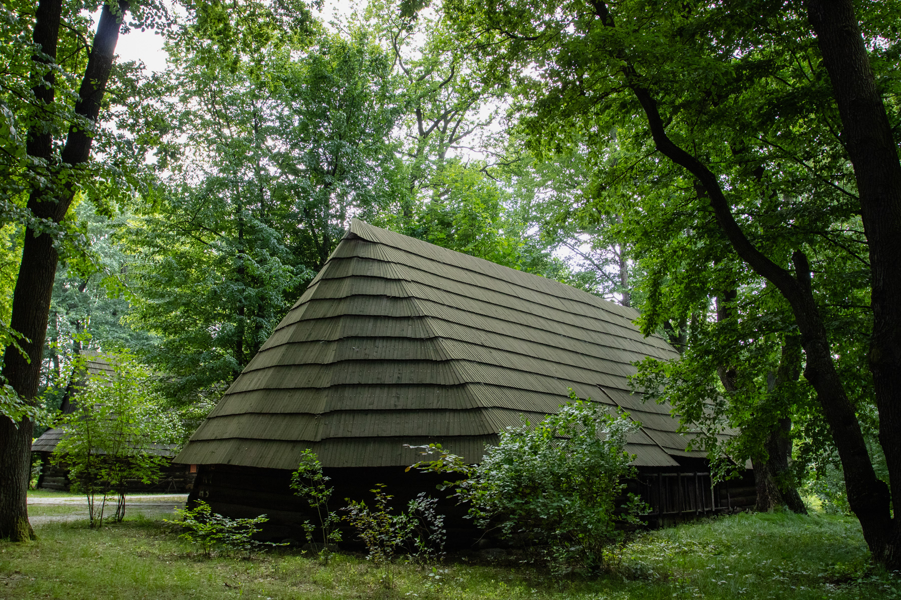 An old farm house in Skansen.