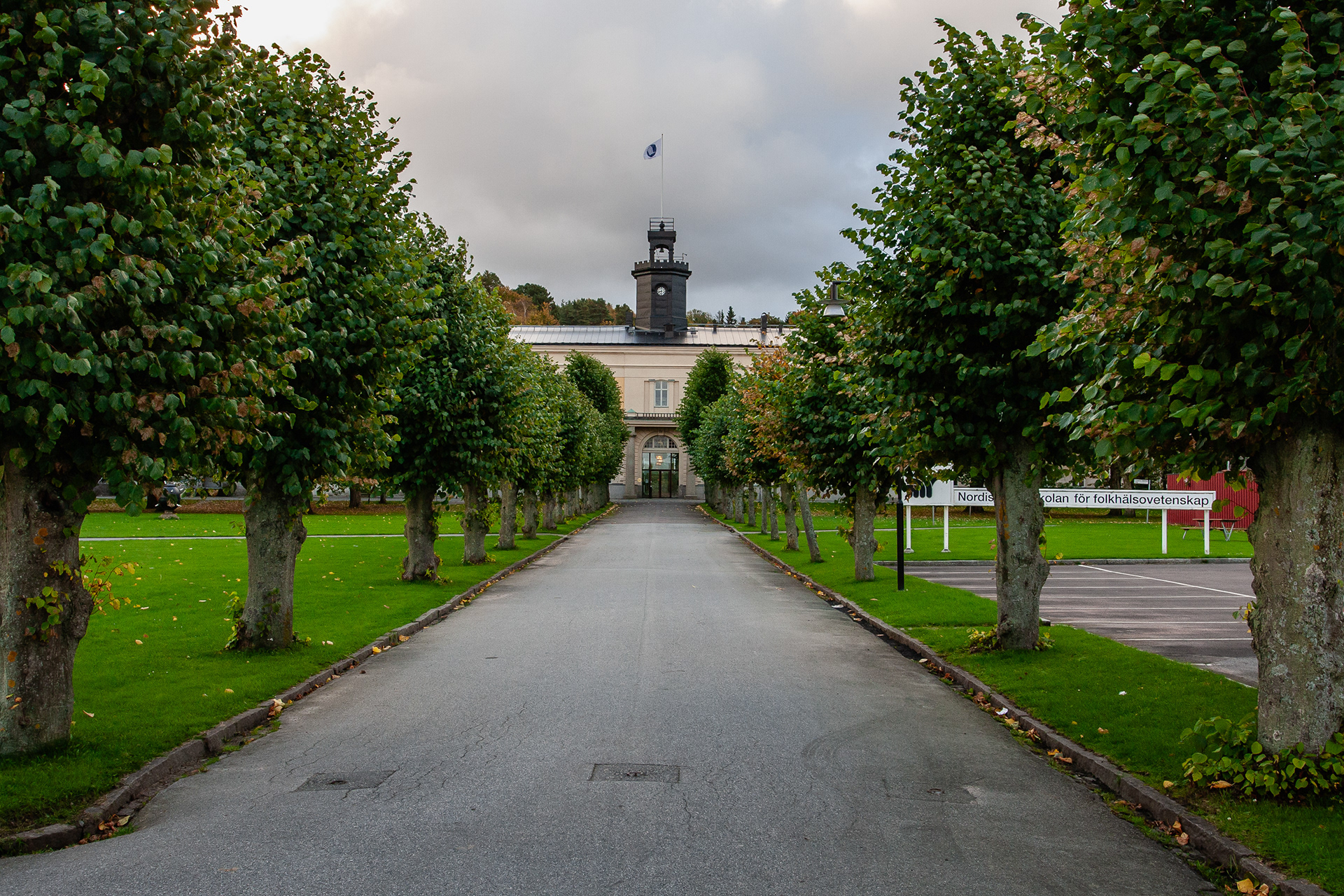The old administrative building, part of the former military baracks of Nya Varvet, Gothenburg.