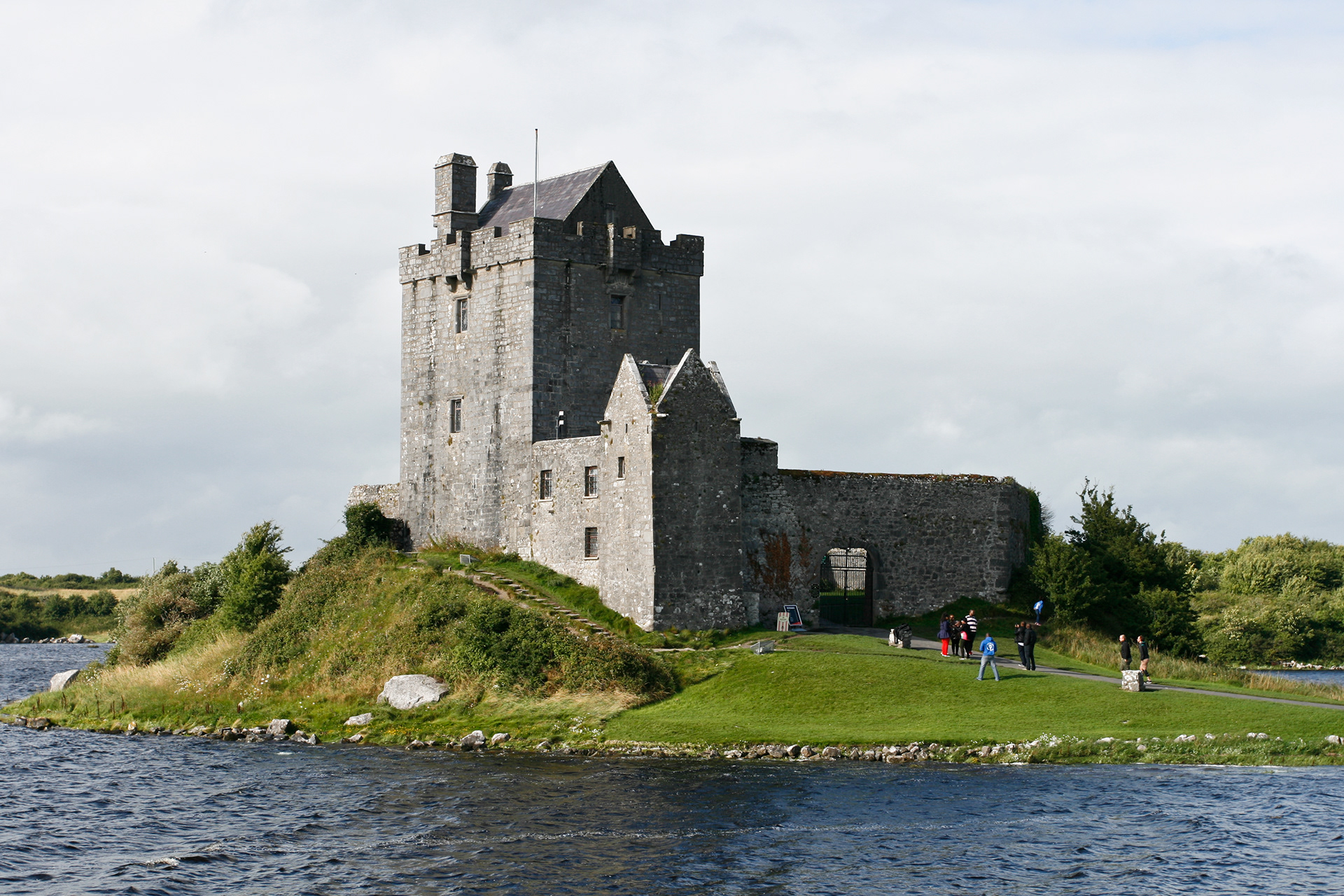 View at Dungaire Castle in Kinvarra, Ireland