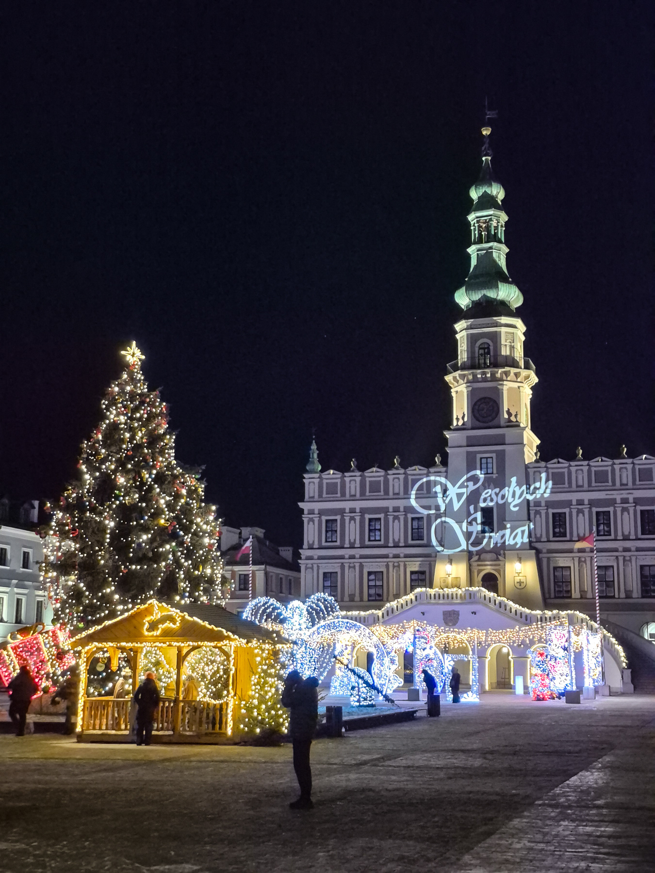 Zamość, Christmas Eve 2025.