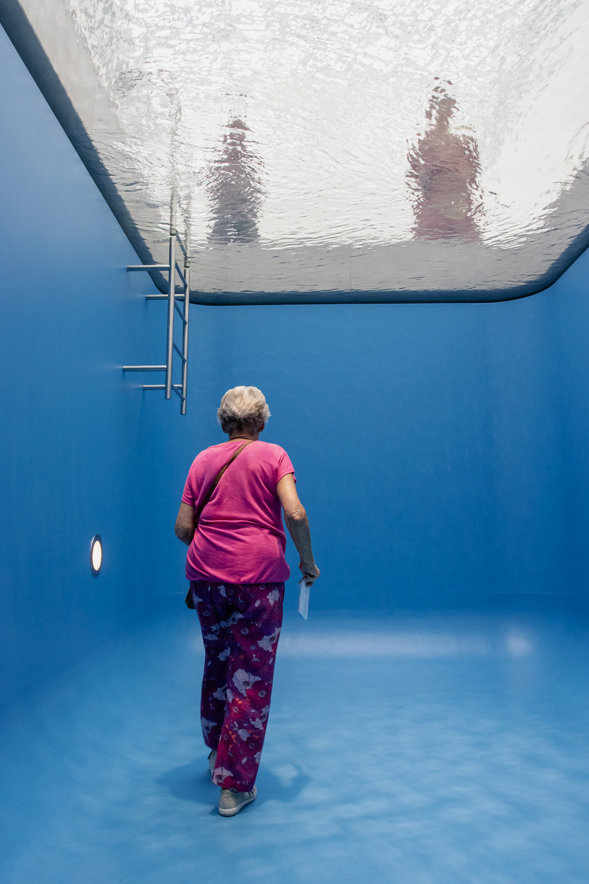Swimming pool from 2016, by Leandro Erlich.