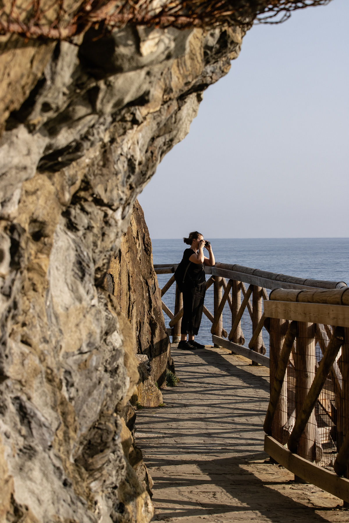 The southern part of the Via dell'Amore, although this part south of the railway station of Riomaggiore is officially not counted as part of the love trail.