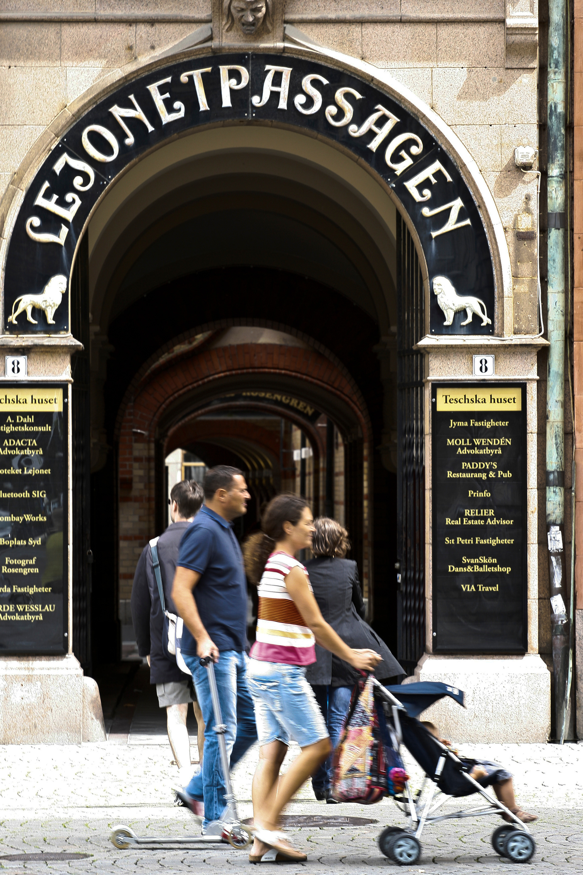 The Lion's Passage at Main Square