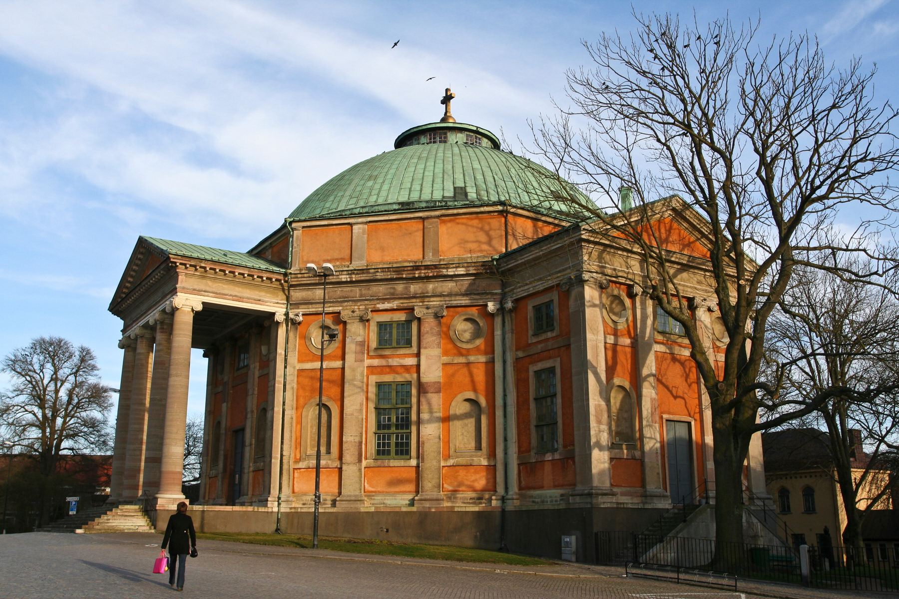 The Frederik Church, designed by Nicodemus Tessin den Yngre, from 1744.