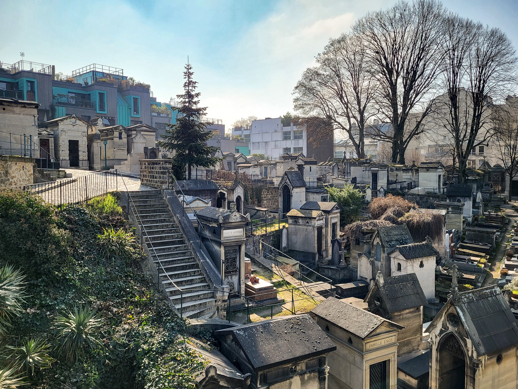 Cimetière de Montmartre, March 2023.