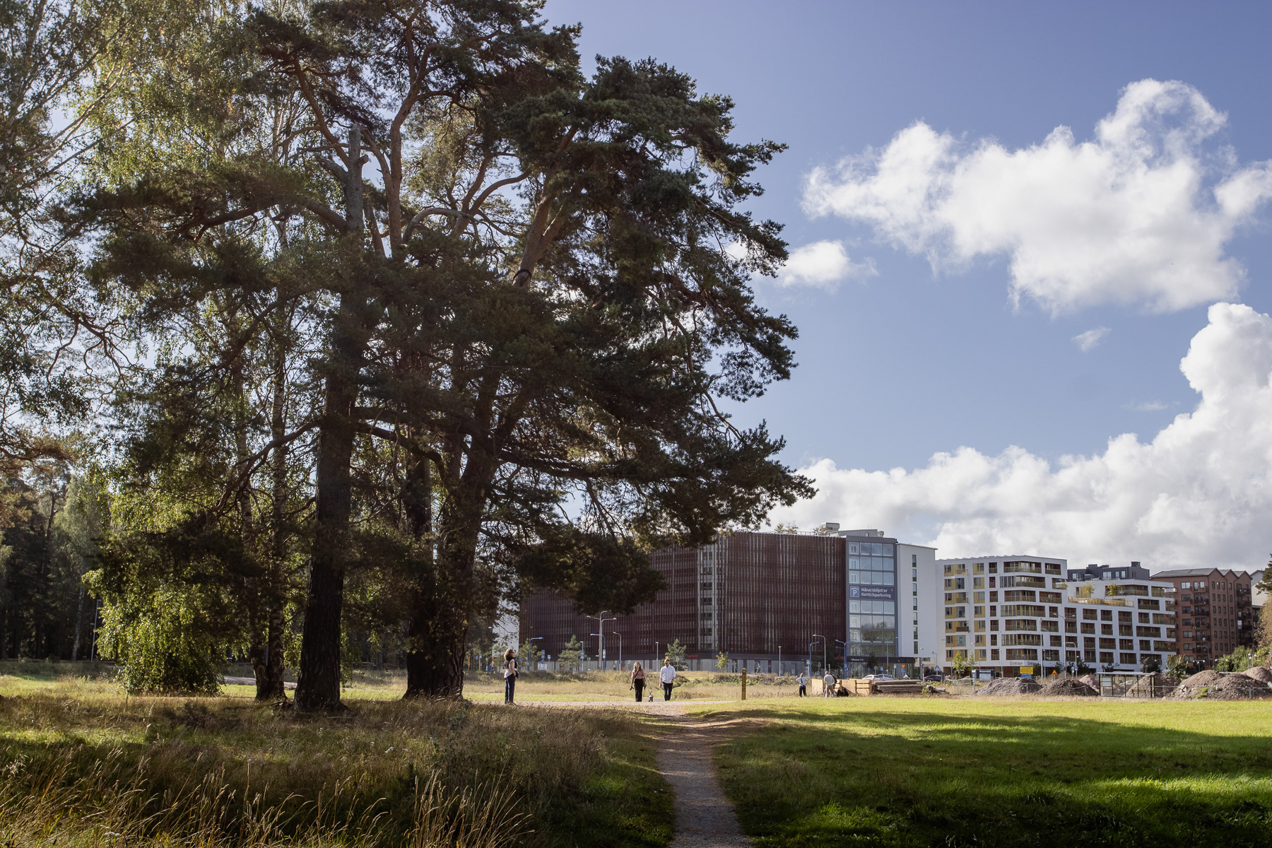 The new residential area of Rosendal, Uppsala, September 2025.