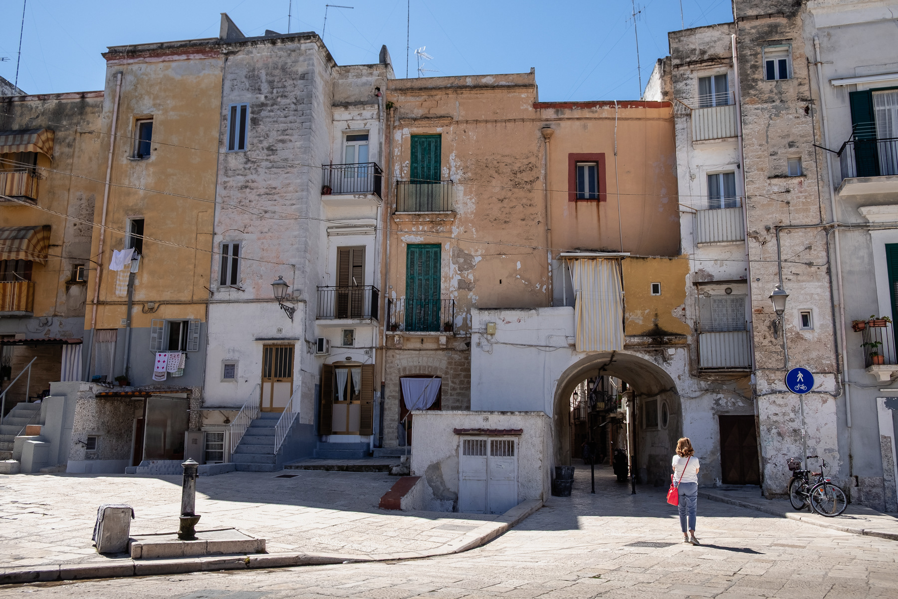 Near Bari Castle.