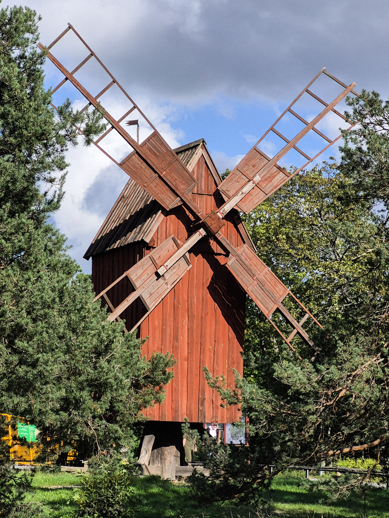 The Torslunda Mill (Torslundakvarnen) from the island of Öland, moved to Skansen in 1922.