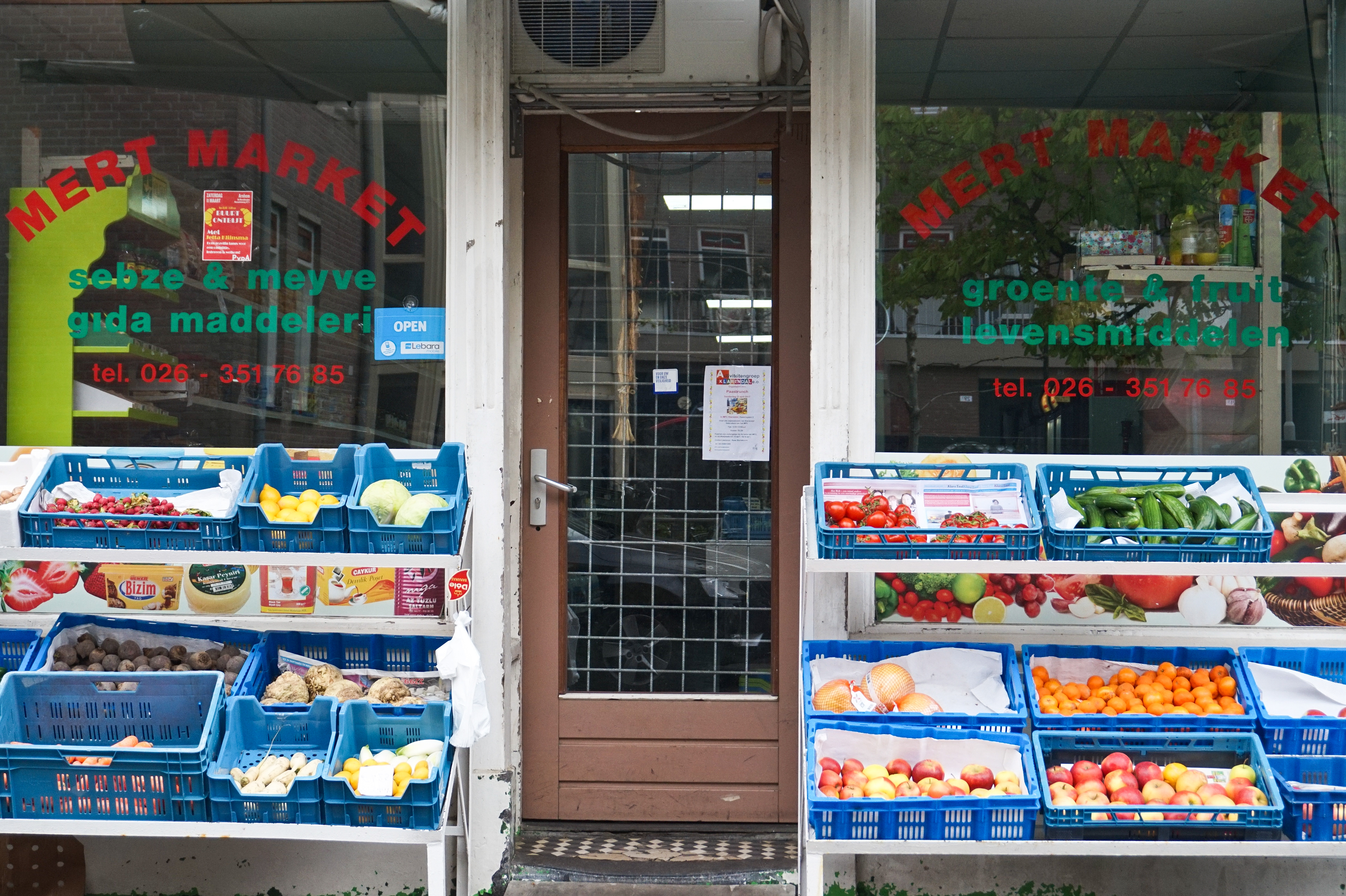 A local vegetable shop