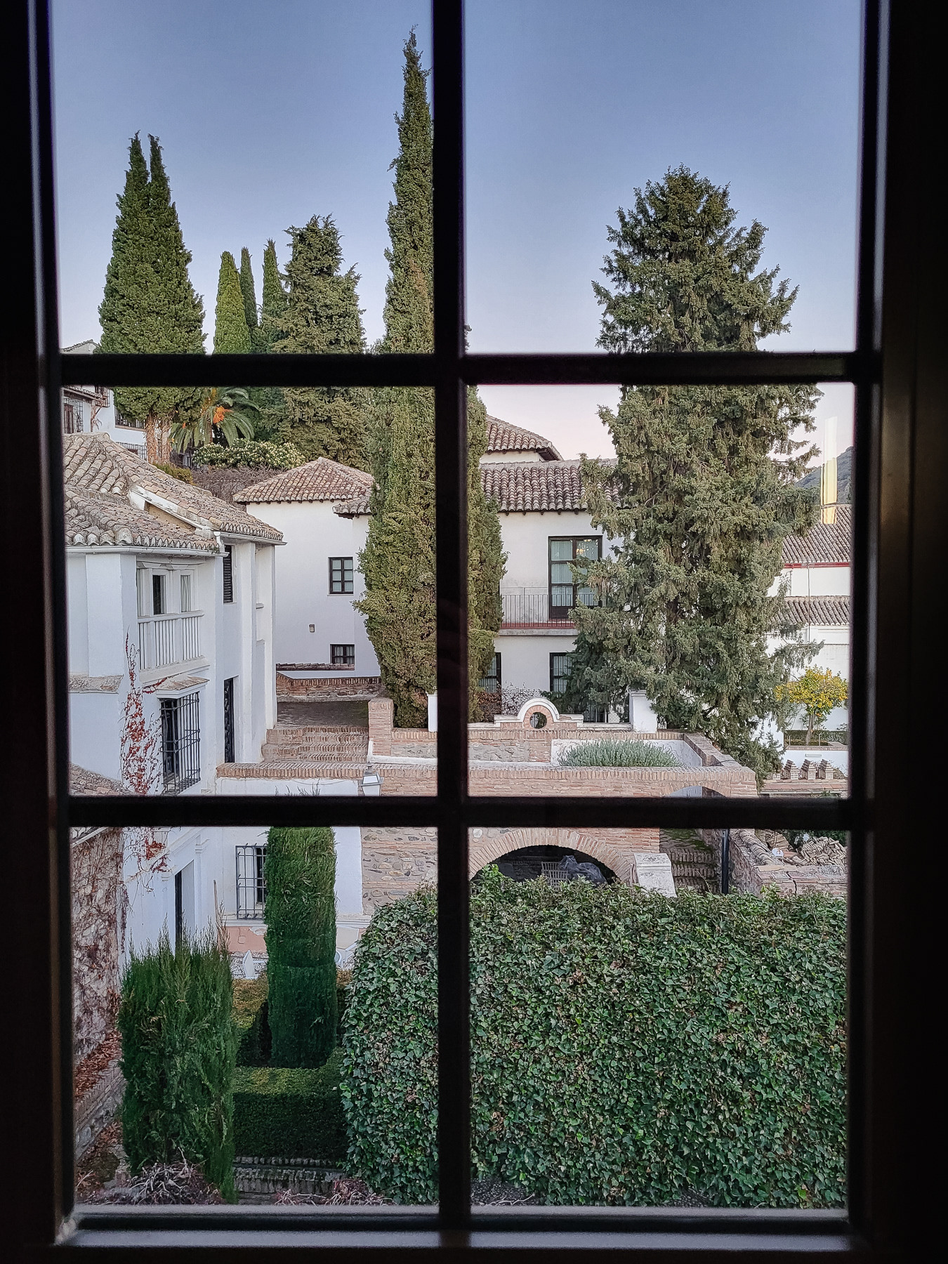 View through the window ...