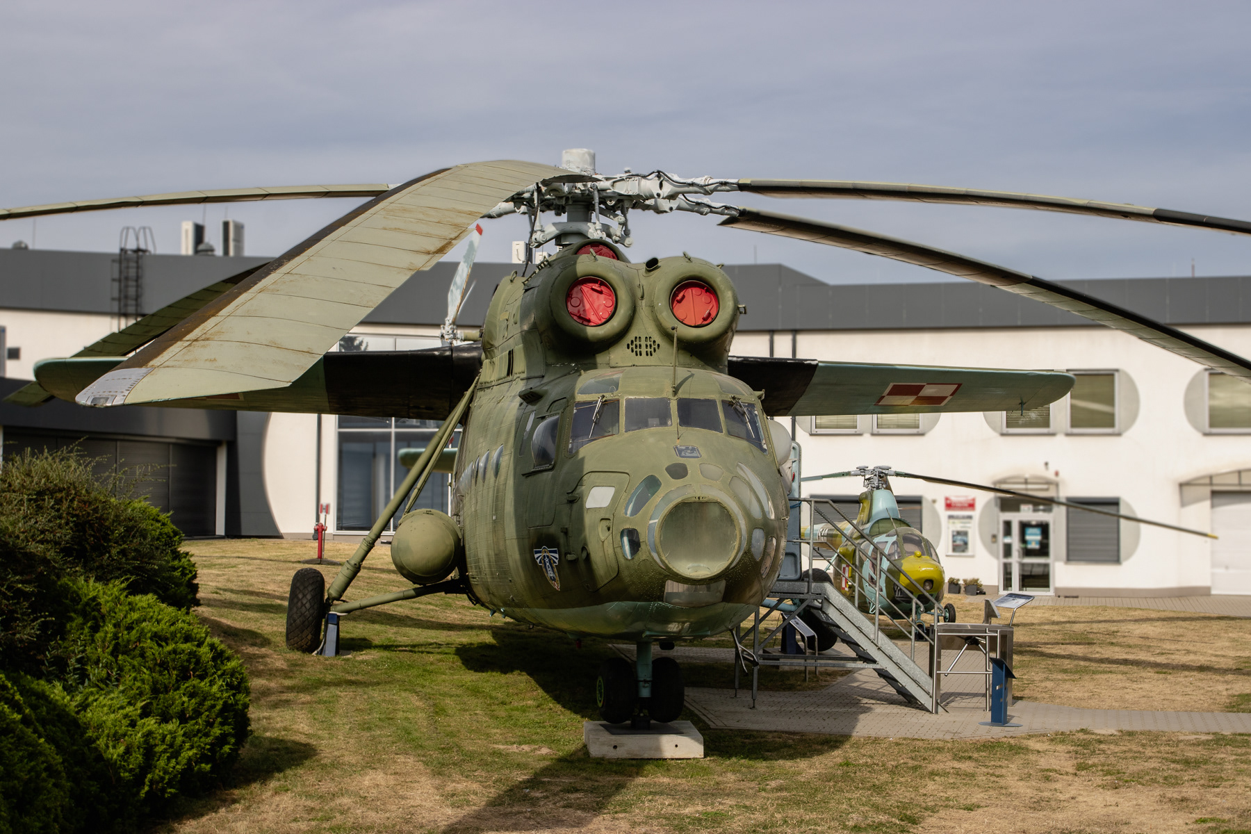 Mil Mi-6A heavy-lift helicopter nr. 670 at the Muzeum Sił Powietrznych w Dęblinie (Aviation Museum in Deblin), Poland