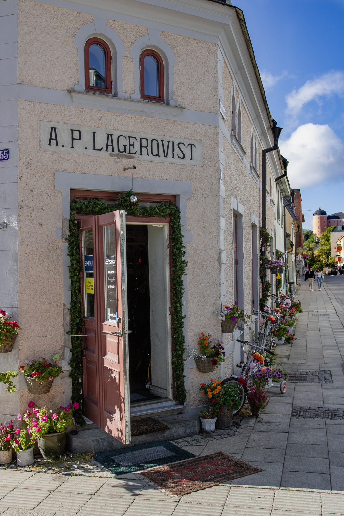 Bicycle workshop at Vretgränd, September 2025.