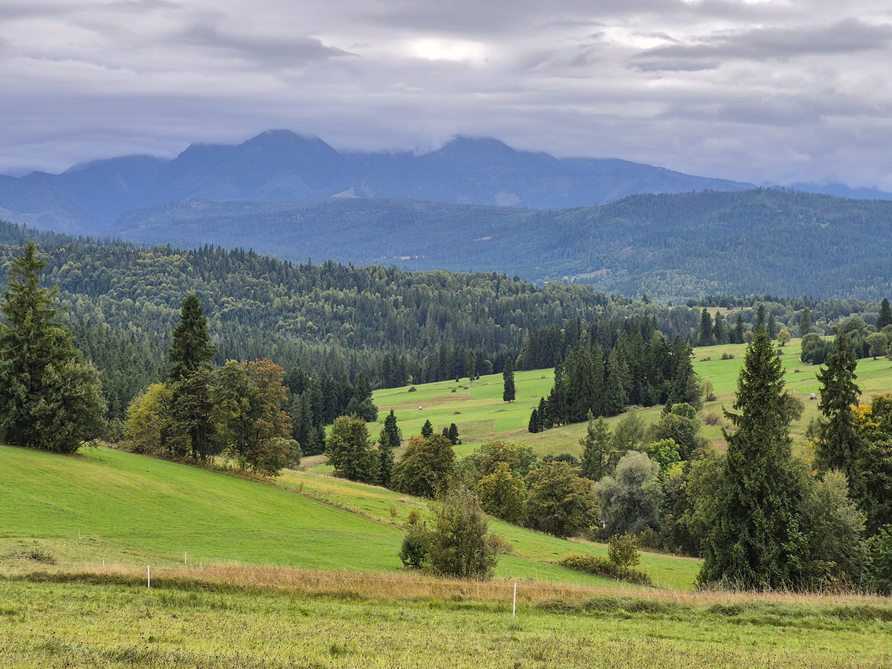 Even on less sunny days, the view is still cool.