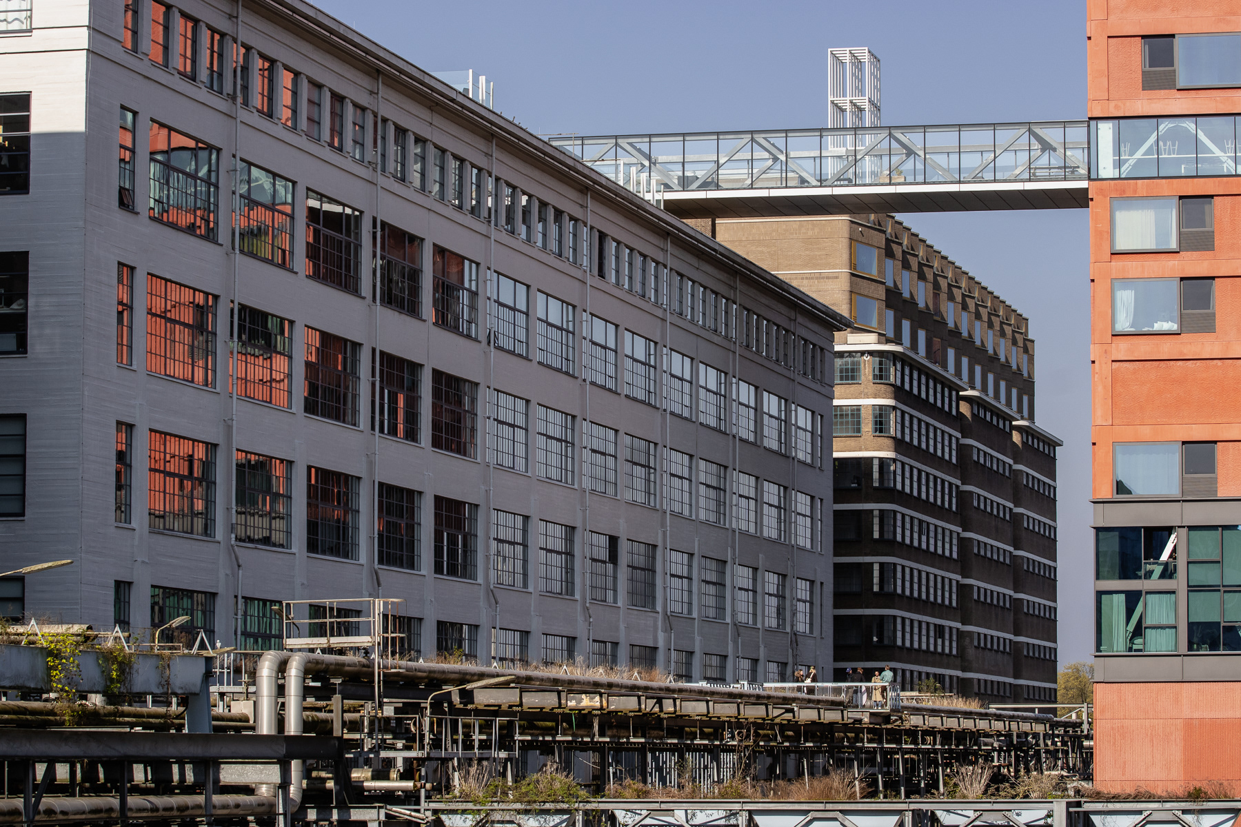 Strijp-S industrial architecture in Eindhoven