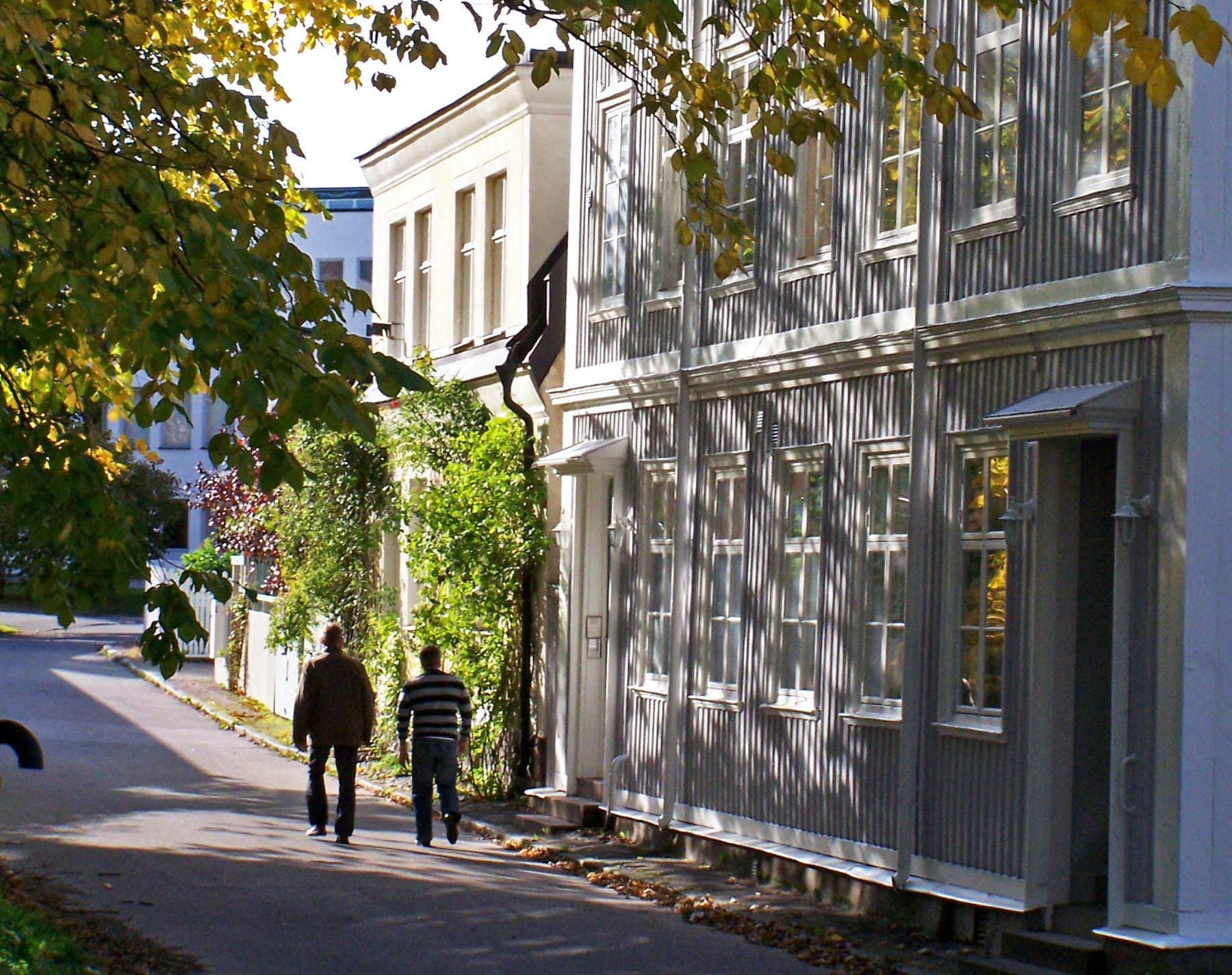 Inside the Söder district, September 2008.