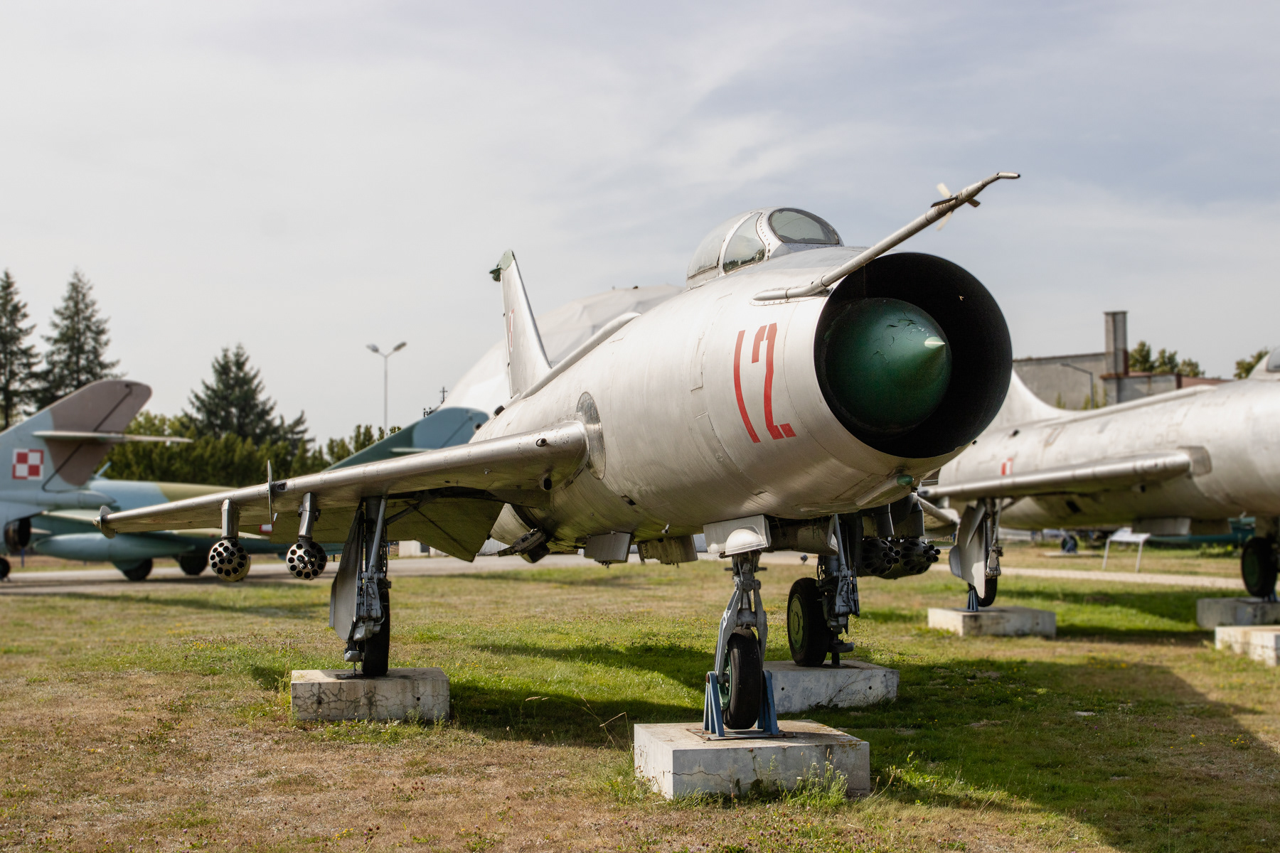 Sukhoi Su-7BKL "Fitter". The type served the Polish Air Force from March 1966 to July 1990.