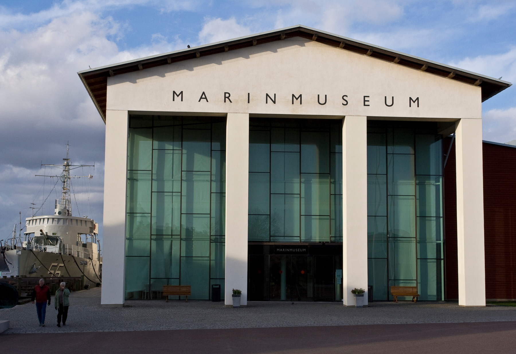 The Navy Museum at Stumholmen, April 2007.