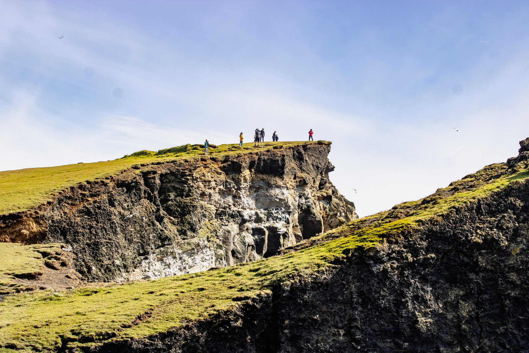 Valahnúkamöl cliff. Reykjanes peninsula (Suðurnes), Iceland