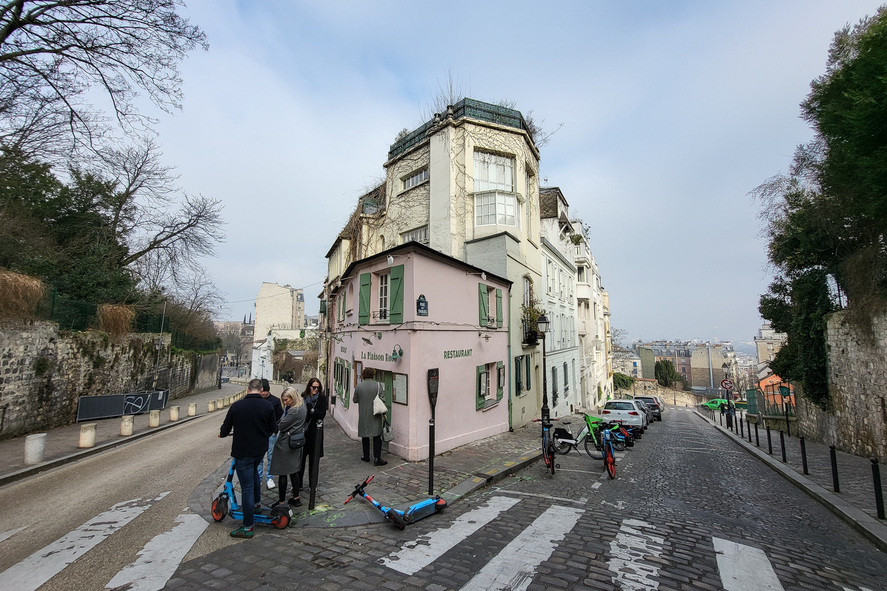 La Maison Rose, March 2023.