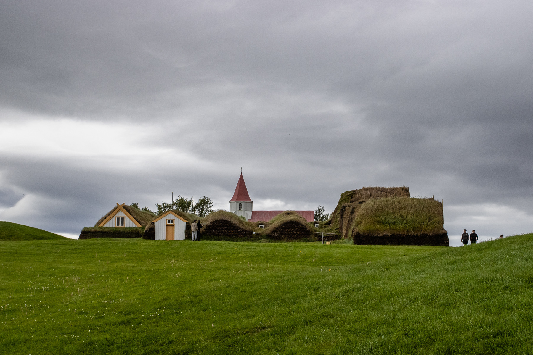 Glaumbær historic turf farm. Norðurland, Iceland
